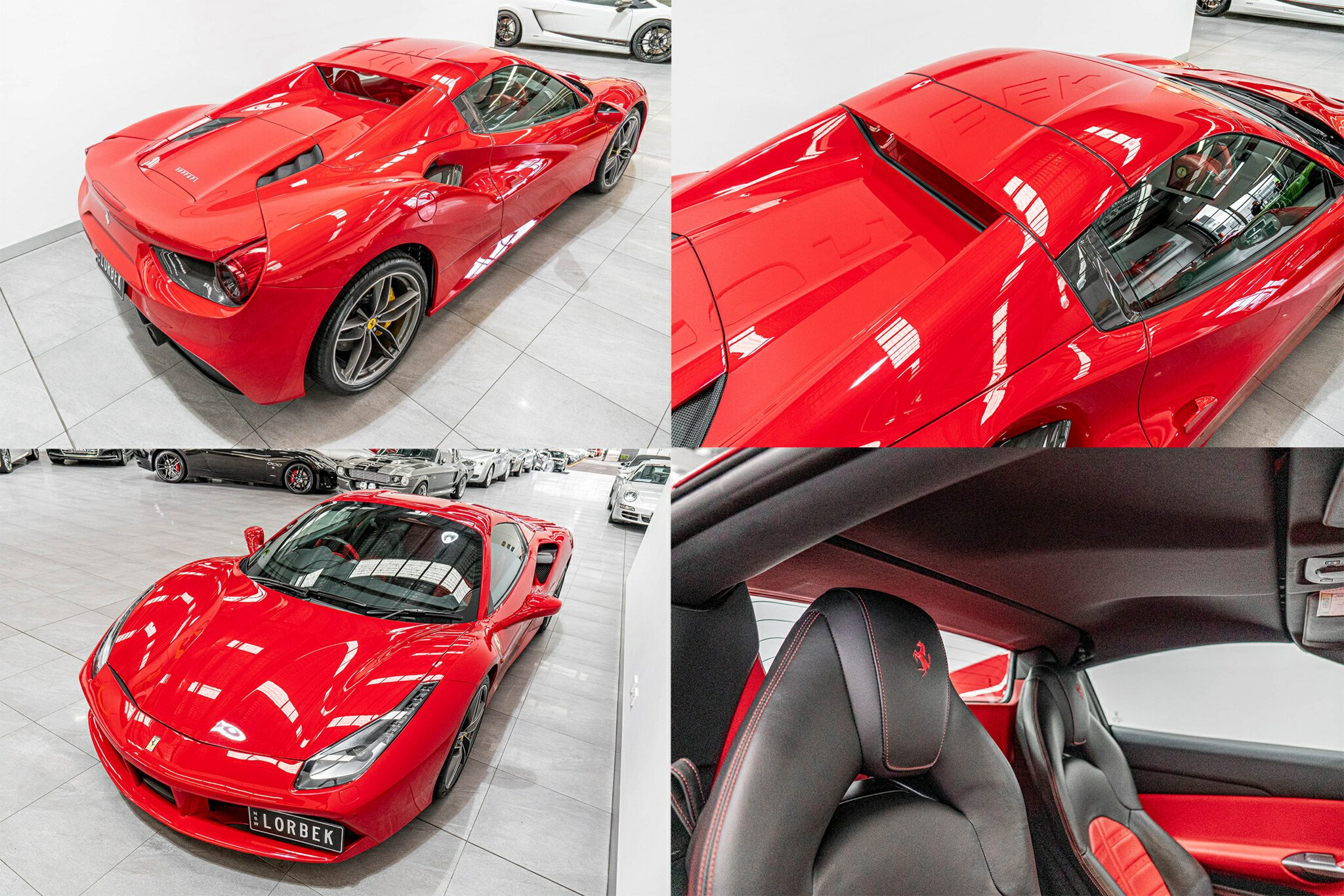 2016 FERRARI 488 SPIDER 7 SP AUTO MAN DUAL CLUTCH 2D CONVERTIBLE