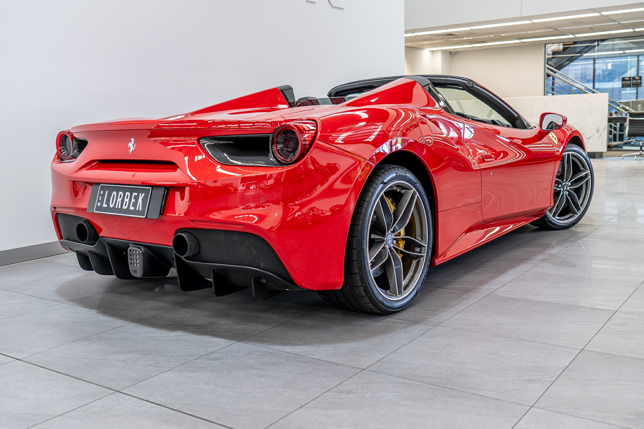 2016 FERRARI 488 SPIDER 7 SP AUTO MAN DUAL CLUTCH 2D CONVERTIBLE