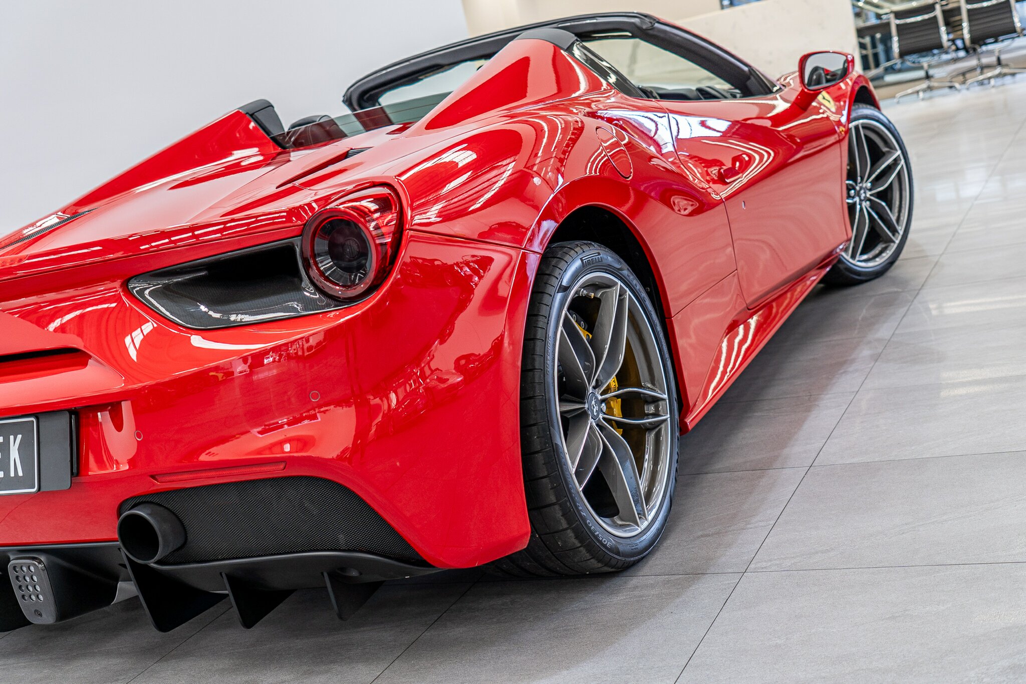 2016 FERRARI 488 SPIDER 7 SP AUTO MAN DUAL CLUTCH 2D CONVERTIBLE