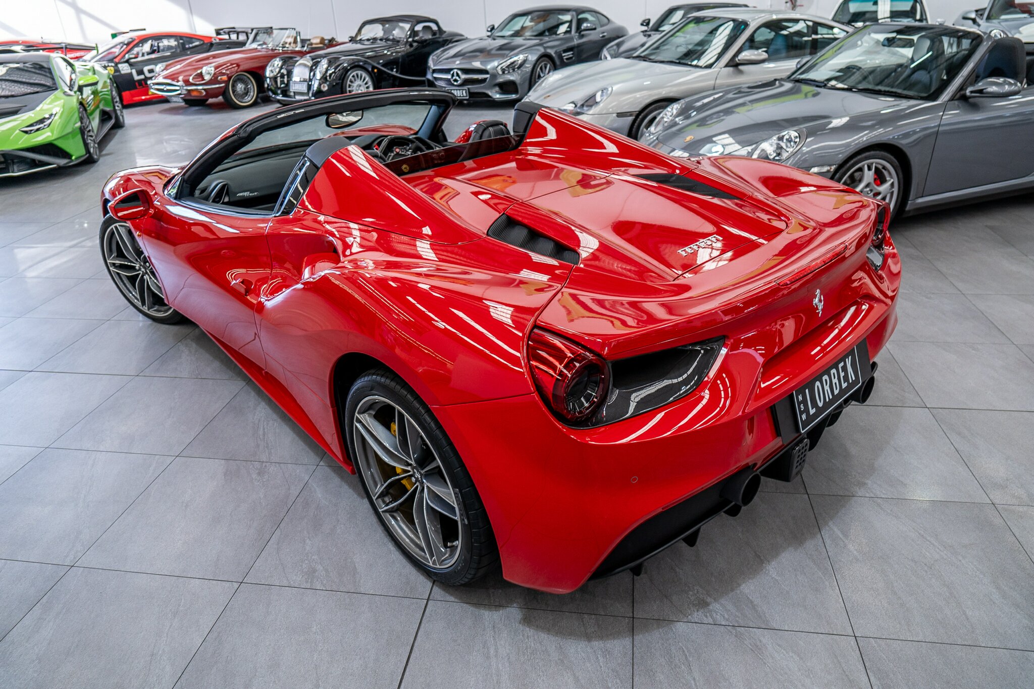 2016 FERRARI 488 SPIDER 7 SP AUTO MAN DUAL CLUTCH 2D CONVERTIBLE