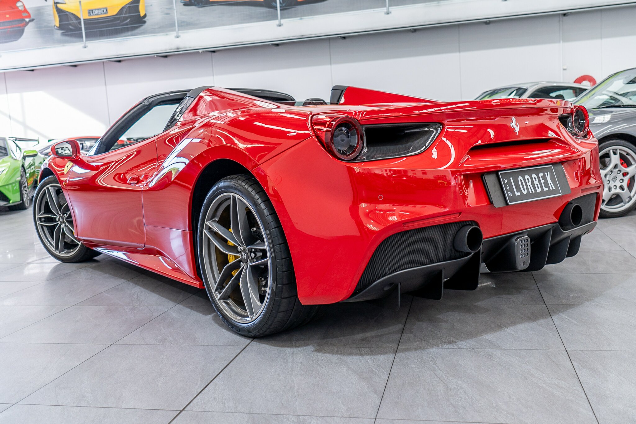 2016 FERRARI 488 SPIDER 7 SP AUTO MAN DUAL CLUTCH 2D CONVERTIBLE
