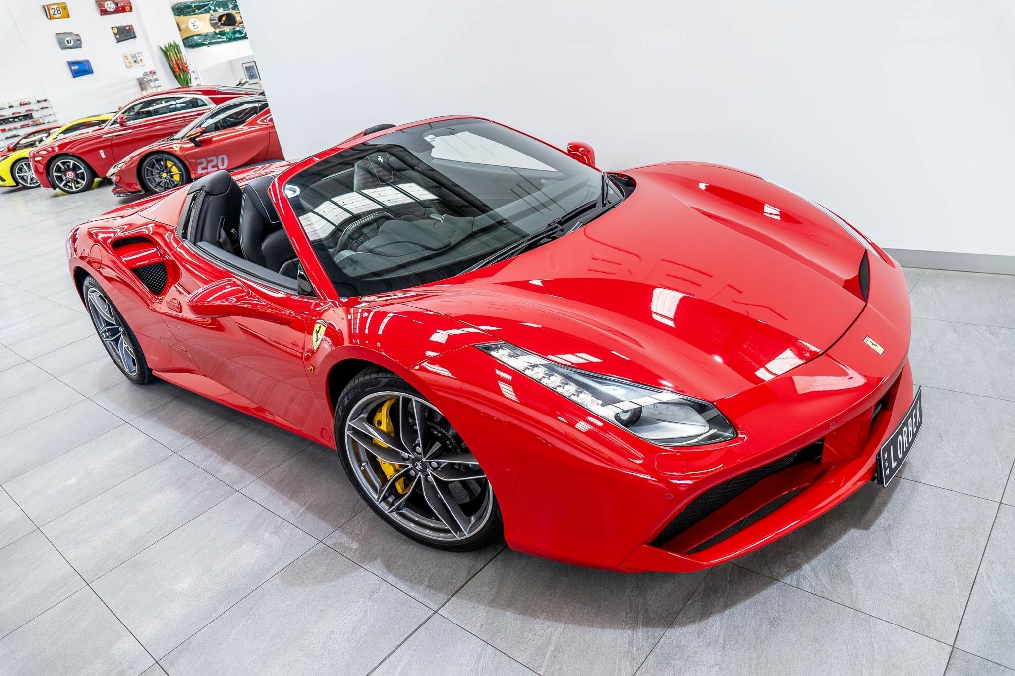 2016 FERRARI 488 SPIDER 7 SP AUTO MAN DUAL CLUTCH 2D CONVERTIBLE
