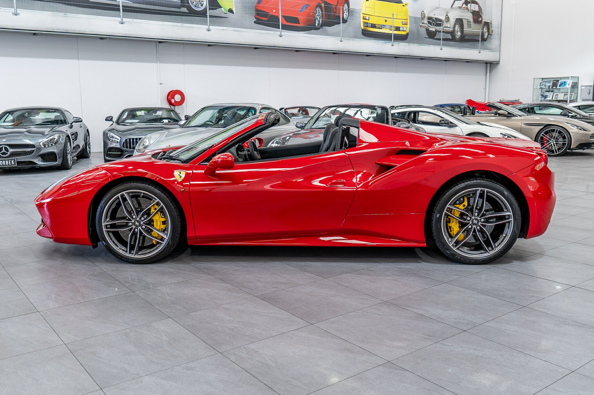 2016 FERRARI 488 SPIDER 7 SP AUTO MAN DUAL CLUTCH 2D CONVERTIBLE