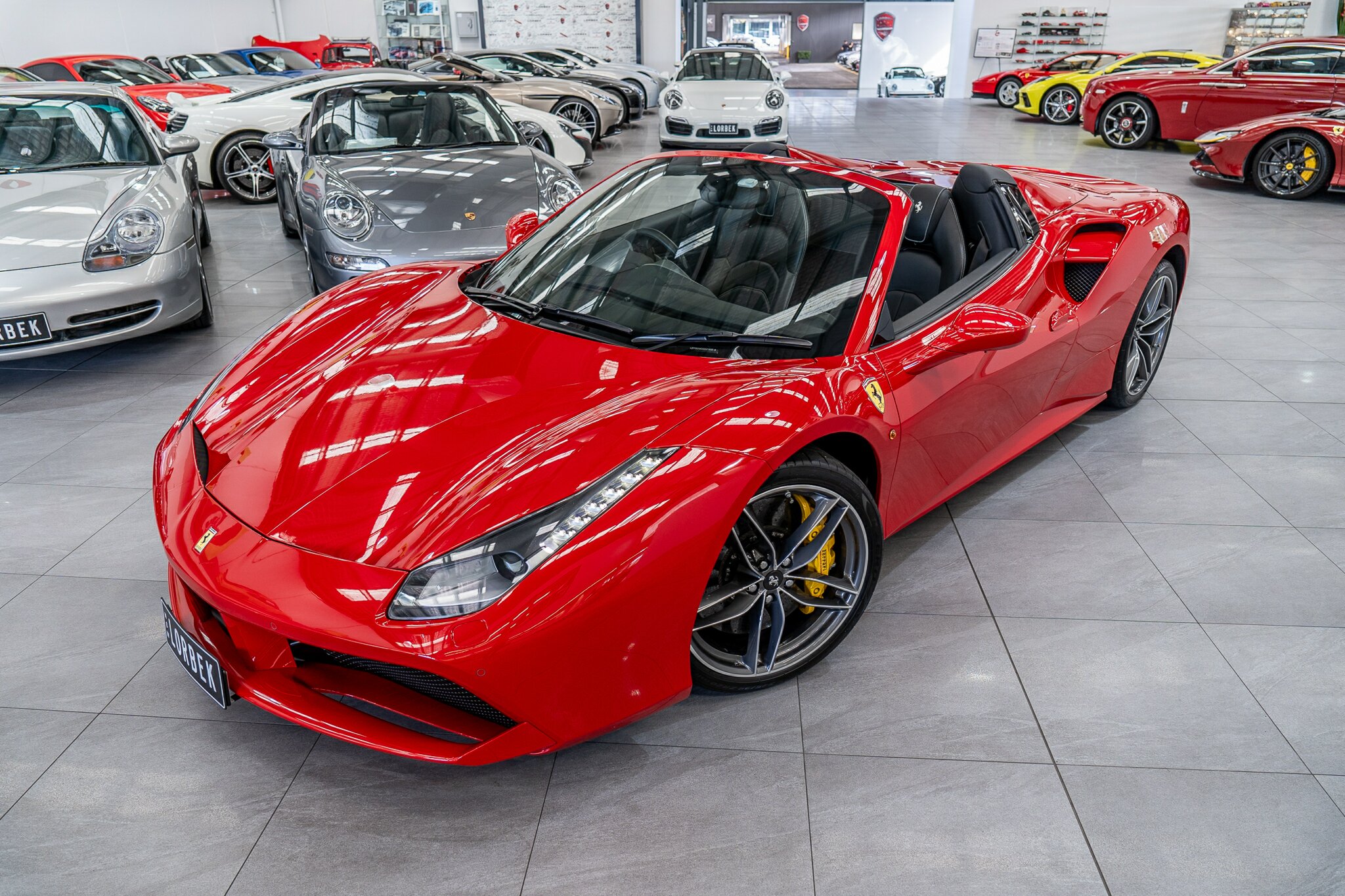 2016 FERRARI 488 SPIDER 7 SP AUTO MAN DUAL CLUTCH 2D CONVERTIBLE