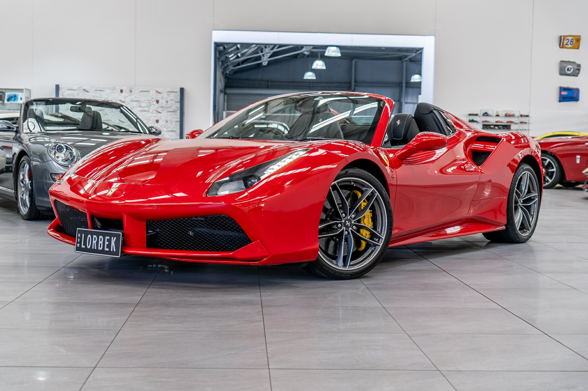 2016 FERRARI 488 SPIDER 7 SP AUTO MAN DUAL CLUTCH 2D CONVERTIBLE