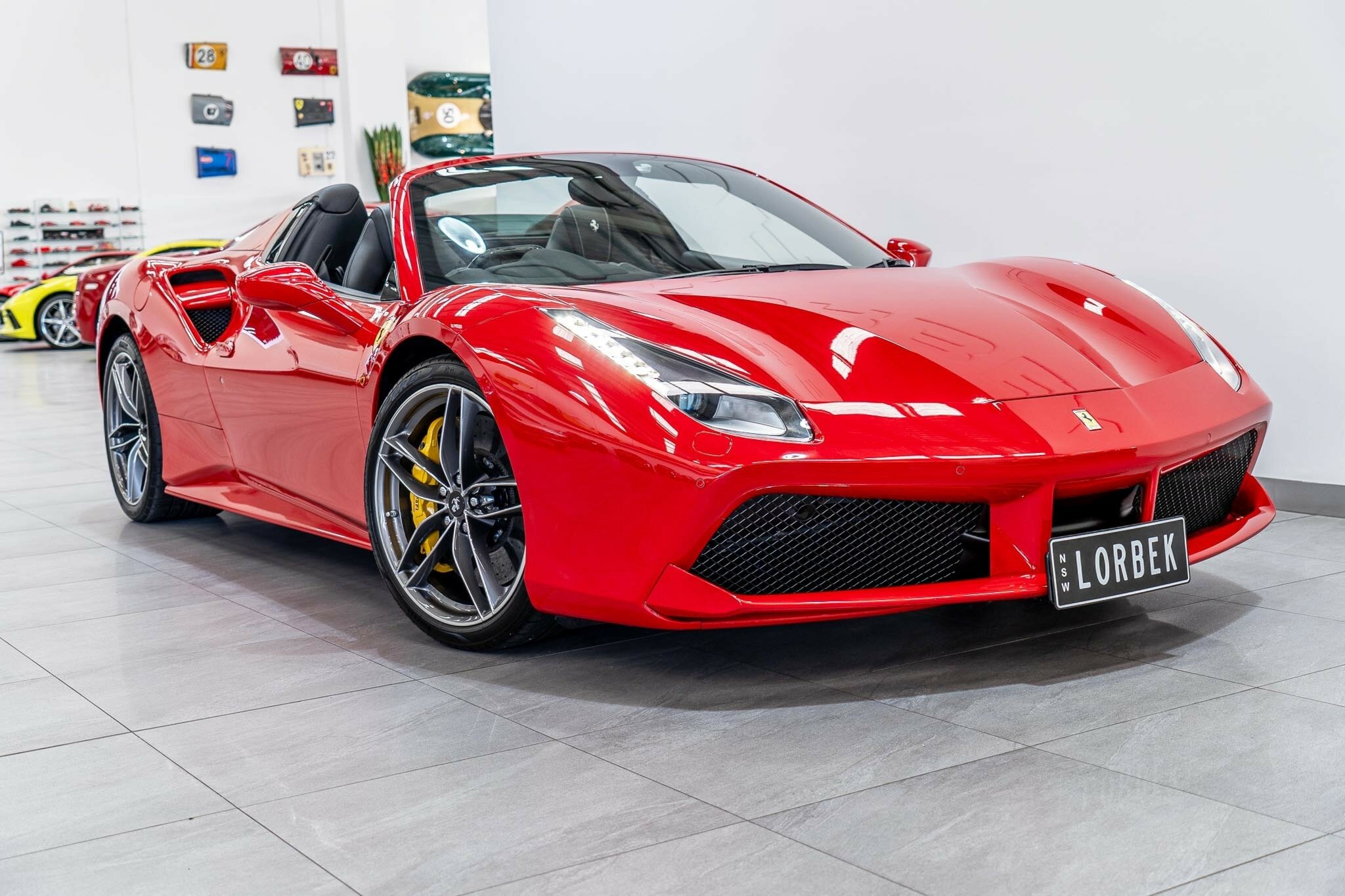 2016 FERRARI 488 SPIDER 7 SP AUTO MAN DUAL CLUTCH 2D CONVERTIBLE