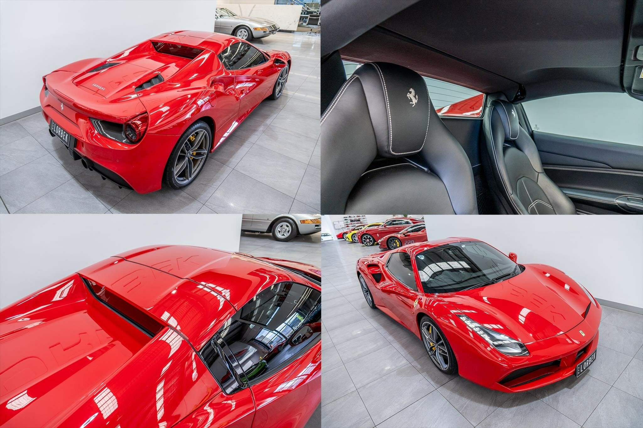 2016 FERRARI 488 SPIDER 7 SP AUTO MAN DUAL CLUTCH 2D CONVERTIBLE