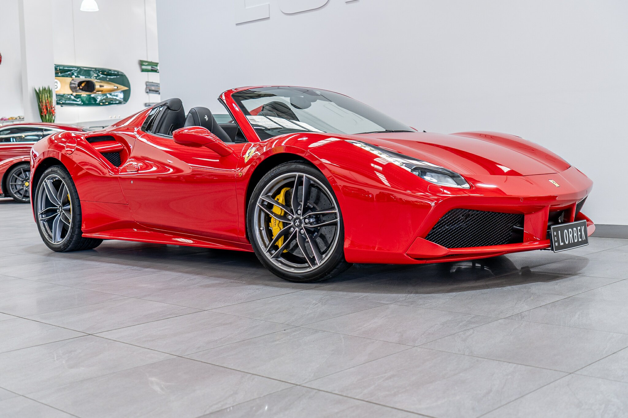 2016 FERRARI 488 SPIDER 7 SP AUTO MAN DUAL CLUTCH 2D CONVERTIBLE