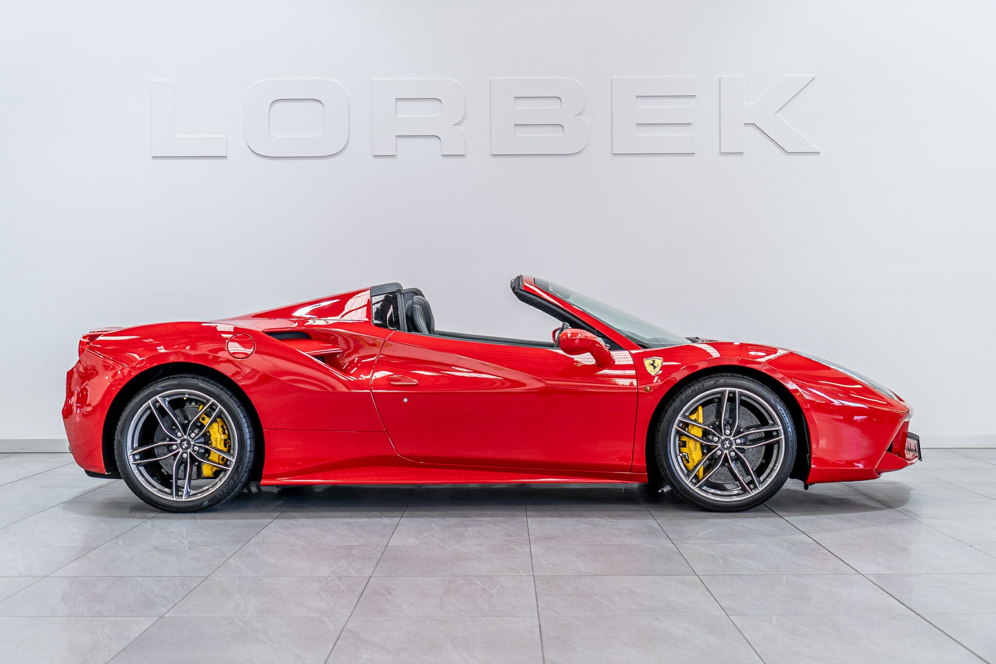 2016 FERRARI 488 SPIDER 7 SP AUTO MAN DUAL CLUTCH 2D CONVERTIBLE