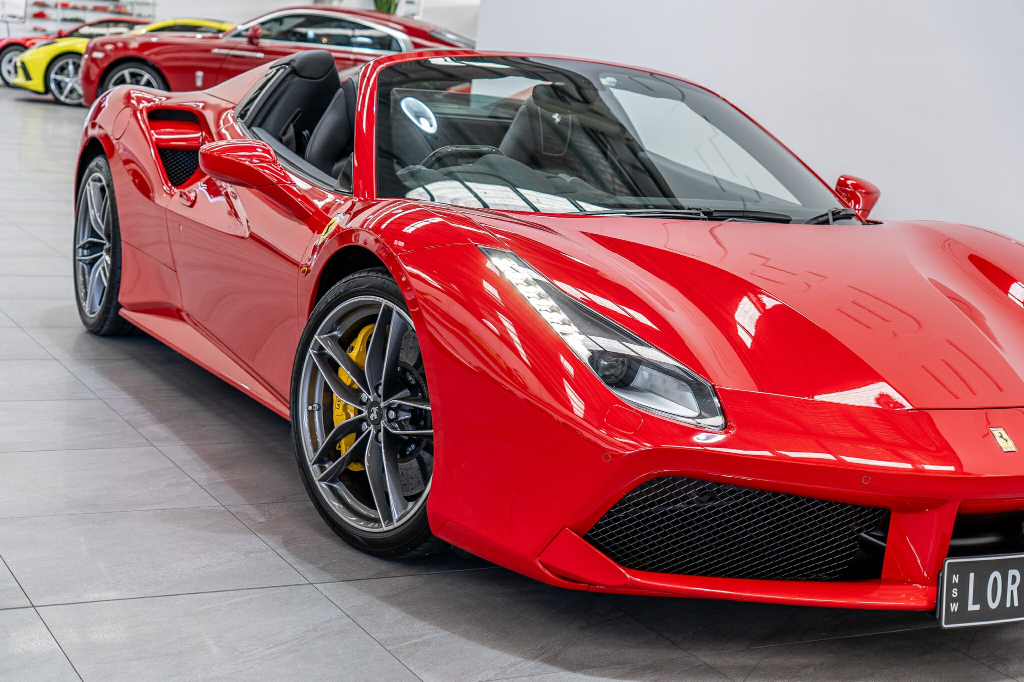 2016 FERRARI 488 SPIDER 7 SP AUTO MAN DUAL CLUTCH 2D CONVERTIBLE