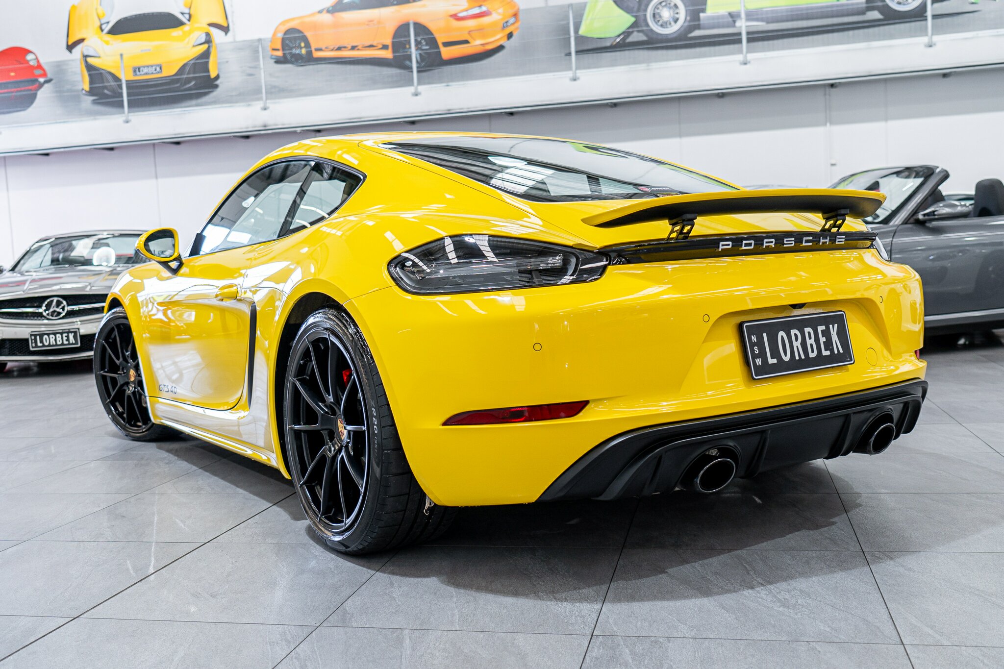 2022 PORSCHE 718 982 MY22 CAYMAN GTS 4.0 7 SP AUTO DUAL CLUTCH SEDAN