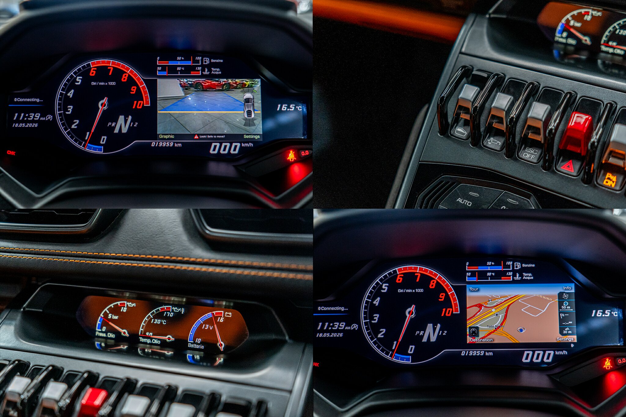 2014 LAMBORGHINI HURACAN 724 LP 610-4 (AWD) 7 SP AUTOMATIC SEDAN