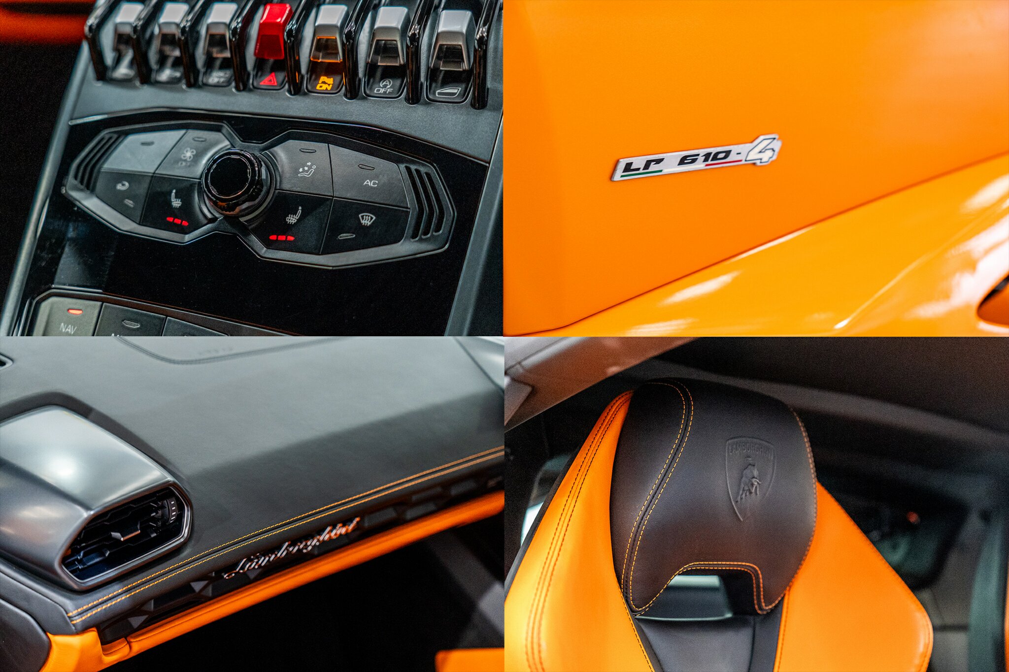 2014 LAMBORGHINI HURACAN 724 LP 610-4 (AWD) 7 SP AUTOMATIC SEDAN