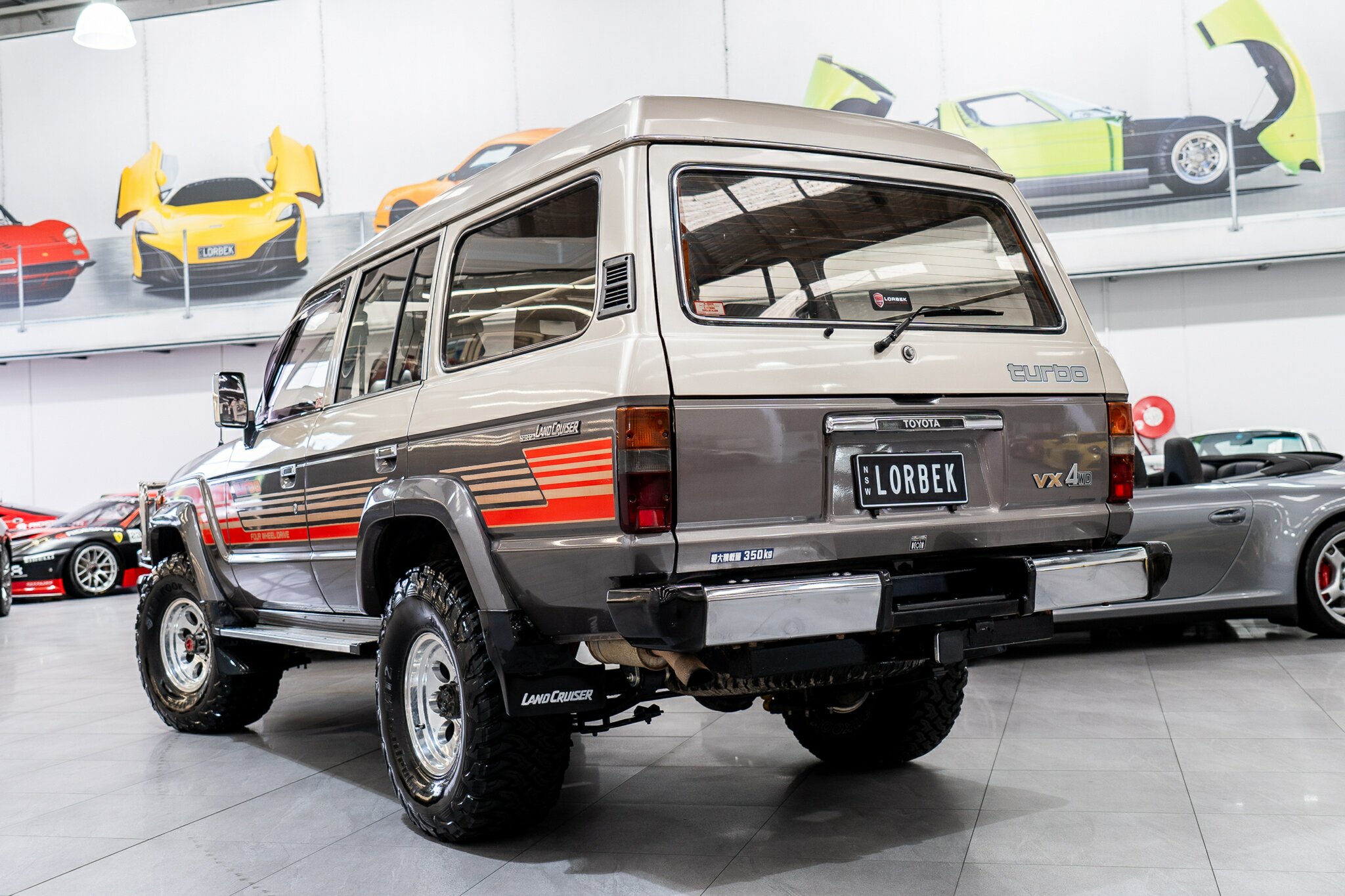 1988 TOYOTA LANDCRUISER VX TURBO (4X4) 4 SP AUTOMATIC 4D WAGON