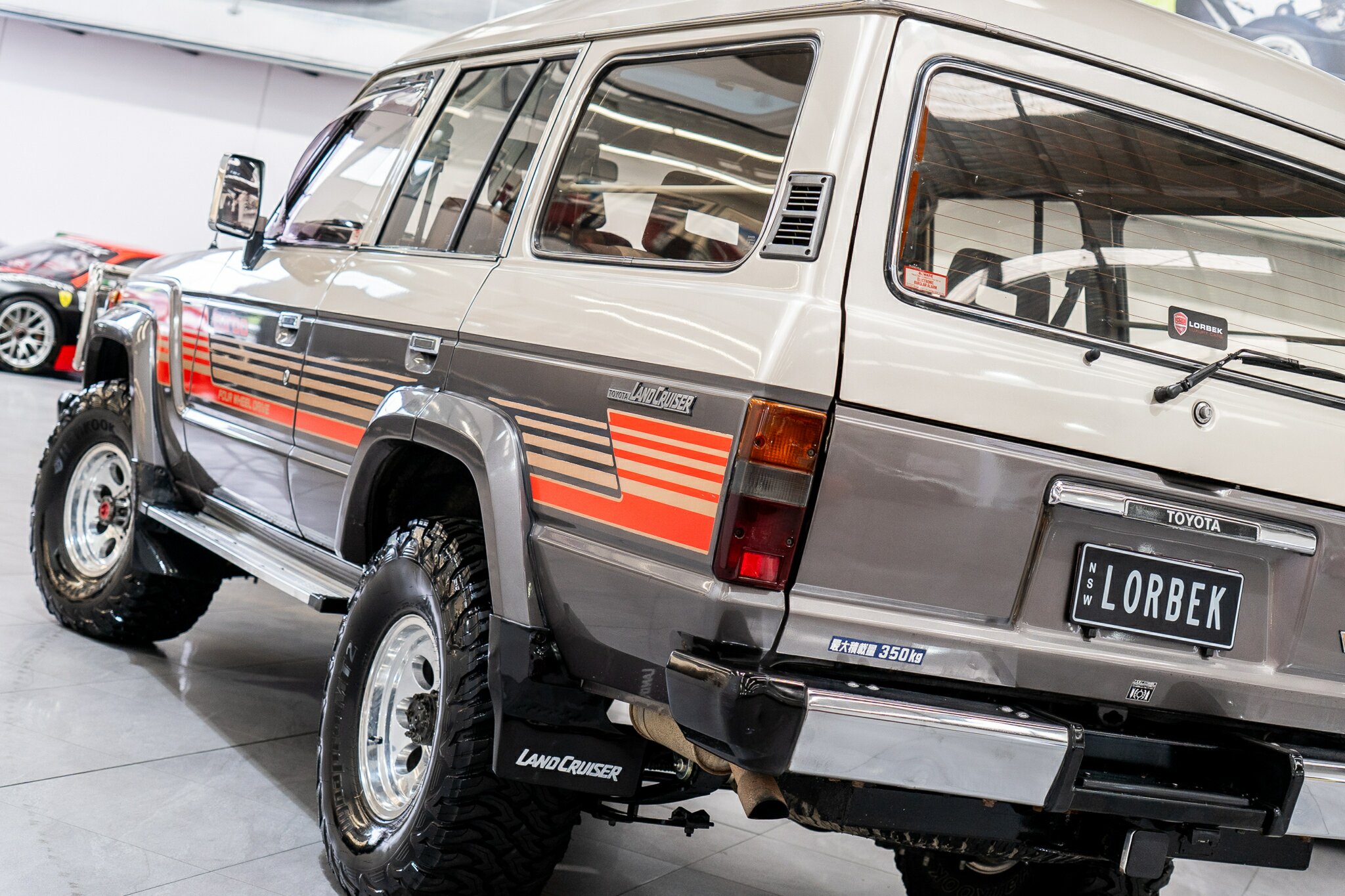 1988 TOYOTA LANDCRUISER VX TURBO (4X4) 4 SP AUTOMATIC 4D WAGON