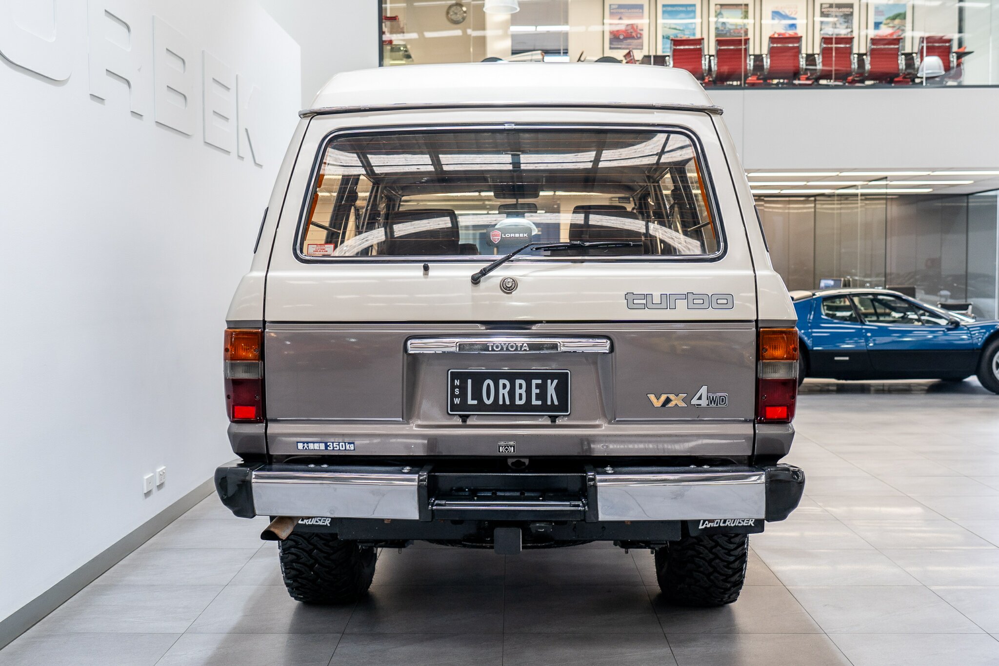1988 TOYOTA LANDCRUISER VX TURBO (4X4) 4 SP AUTOMATIC 4D WAGON