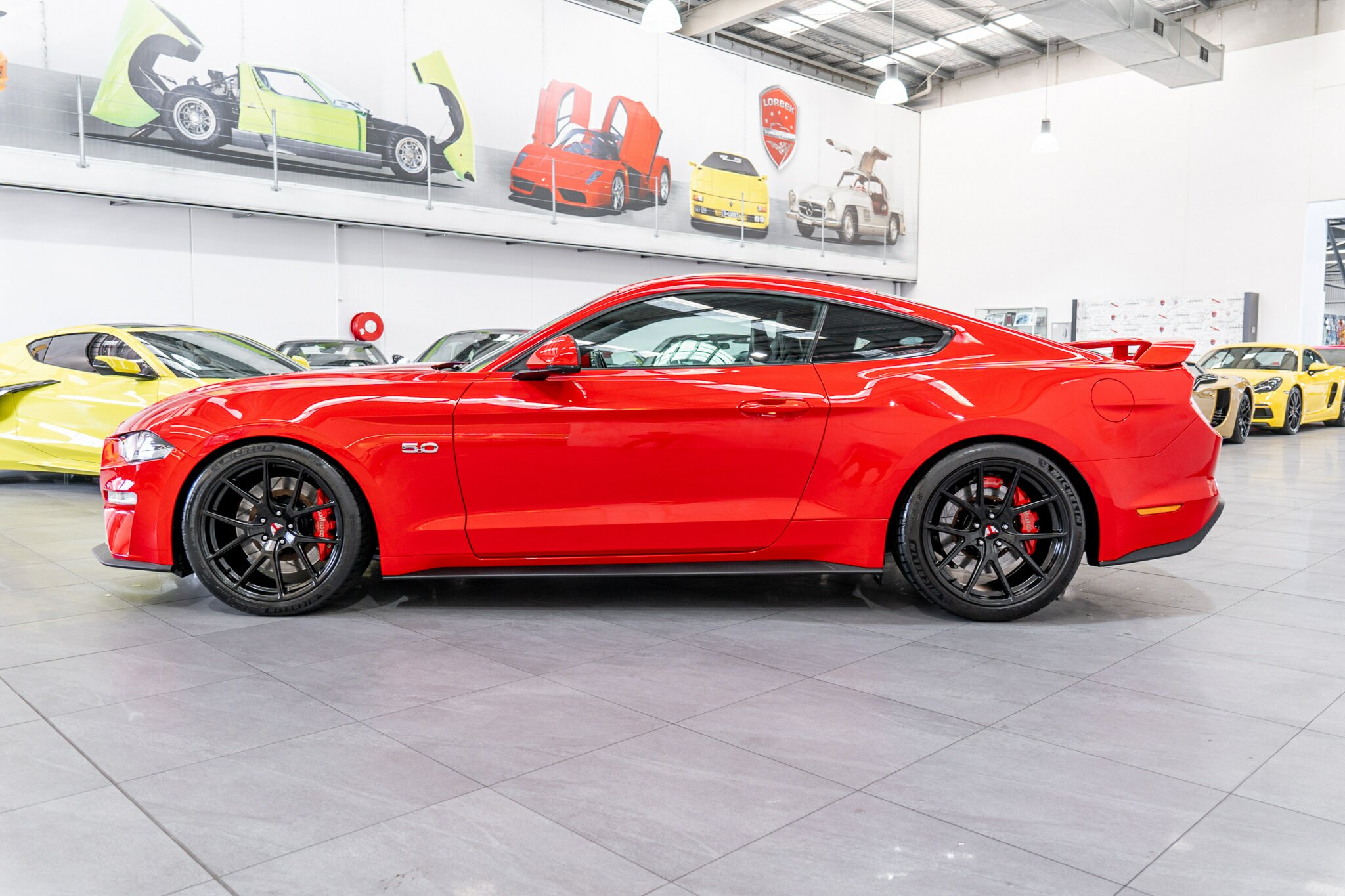 2018 FORD MUSTANG FN FASTBACK GT 5.0 V8 10 SP AUTOMATIC SEDAN