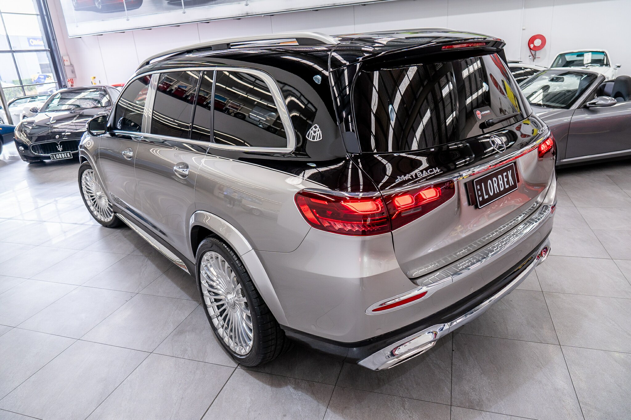 2023 MERCEDES-MAYBACH GLS X167 MY24 600 4MATIC FL (MHEV) 9 SP AUTOMATIC G-TRONIC 4D WAGON