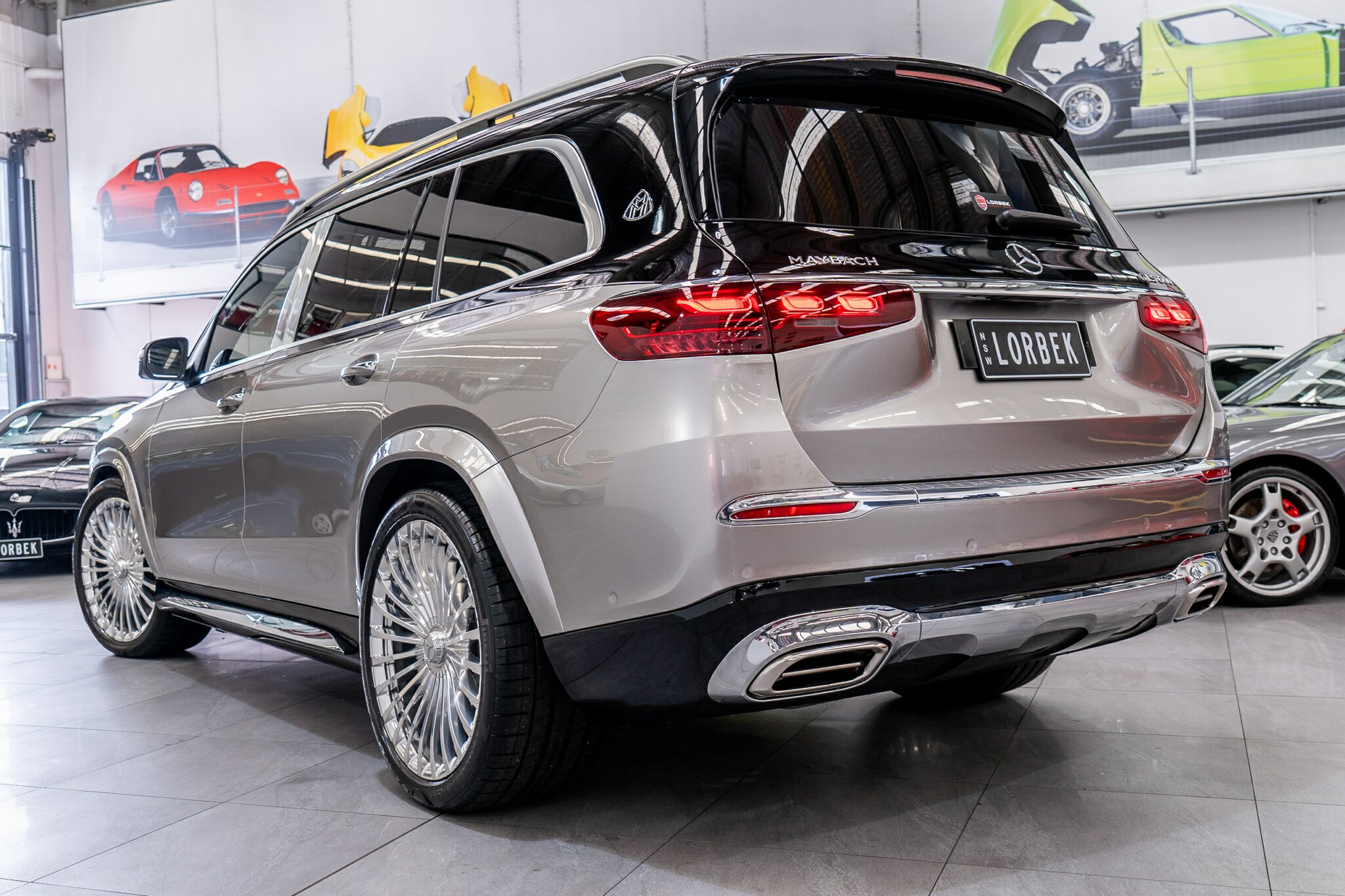 2023 MERCEDES-MAYBACH GLS X167 MY24 600 4MATIC FL (MHEV) 9 SP AUTOMATIC G-TRONIC 4D WAGON
