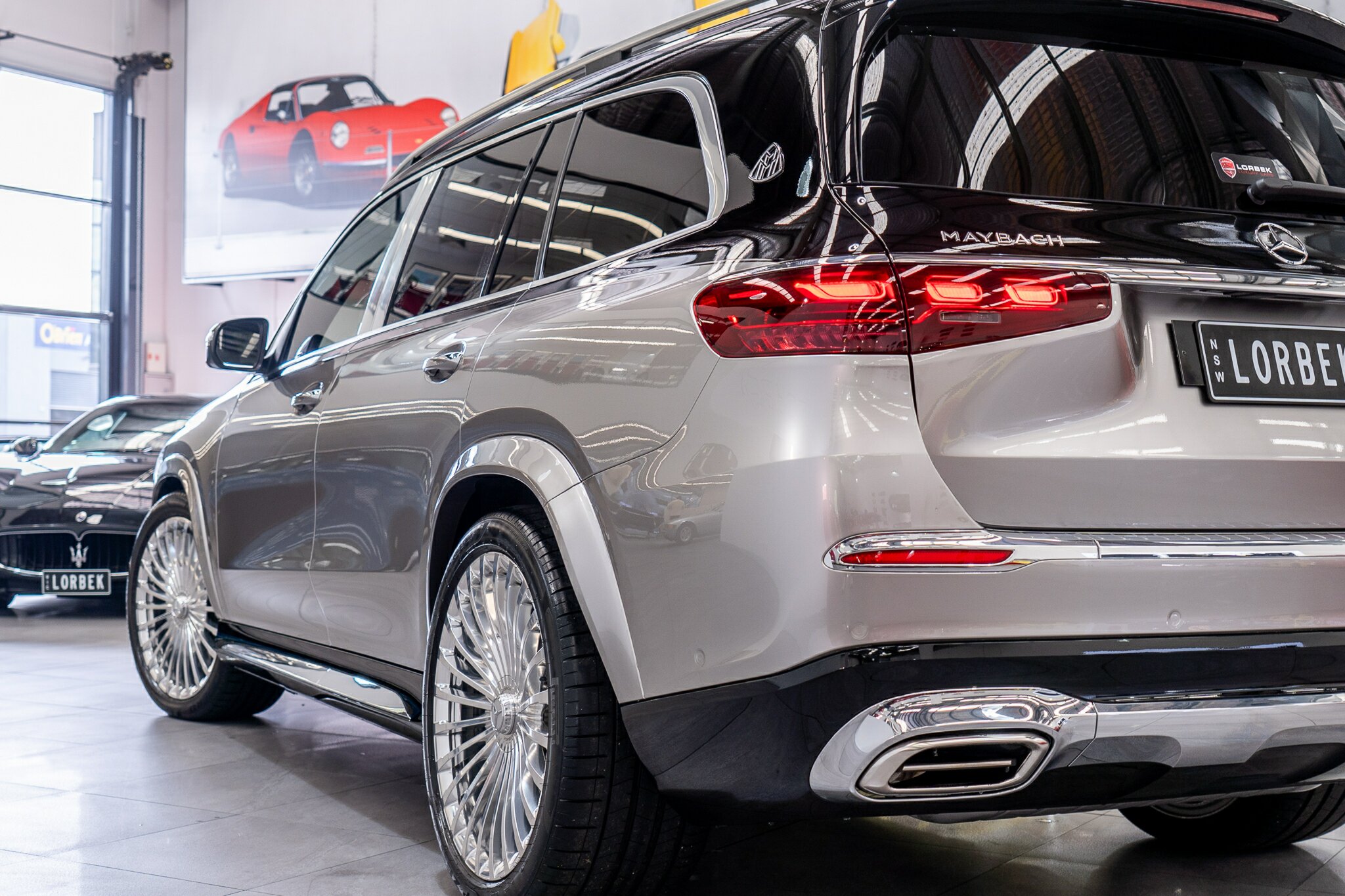 2023 MERCEDES-MAYBACH GLS X167 MY24 600 4MATIC FL (MHEV) 9 SP AUTOMATIC G-TRONIC 4D WAGON