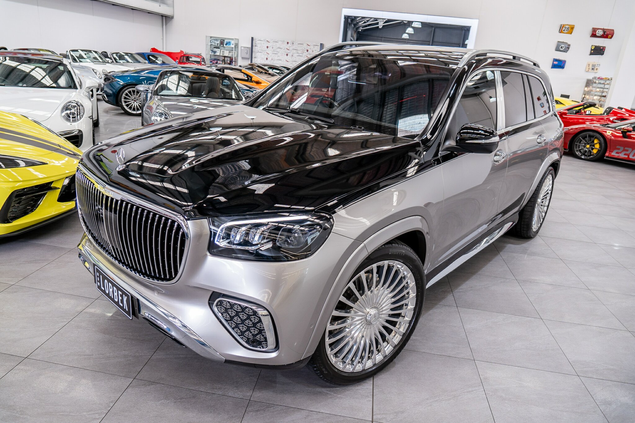 2023 MERCEDES-MAYBACH GLS X167 MY24 600 4MATIC FL (MHEV) 9 SP AUTOMATIC G-TRONIC 4D WAGON