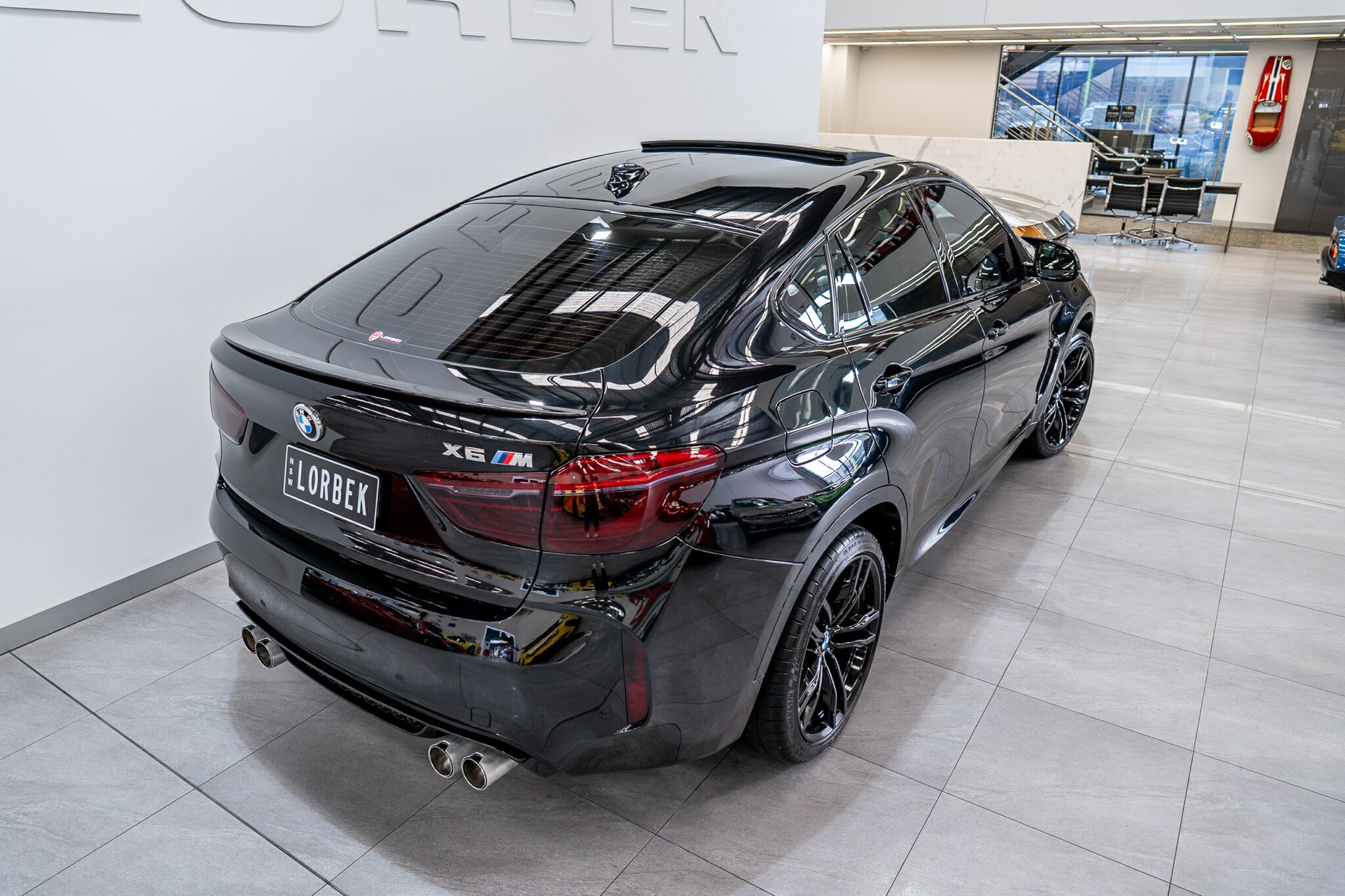 2017 BMW X6 F86 M BLACK FIRE EDITION 8 SP AUTOMATIC 4D COUPE