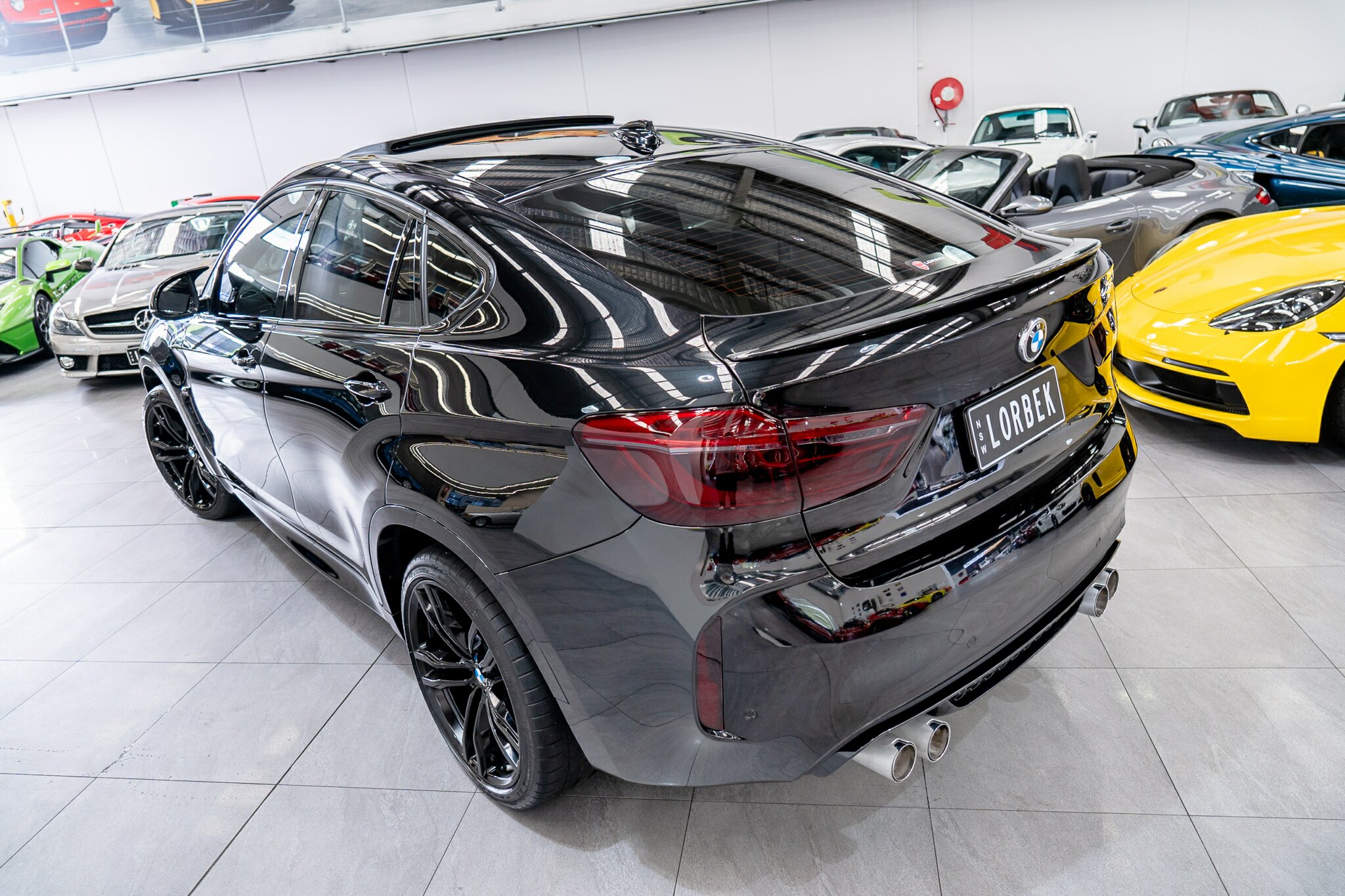 2017 BMW X6 F86 M BLACK FIRE EDITION 8 SP AUTOMATIC 4D COUPE