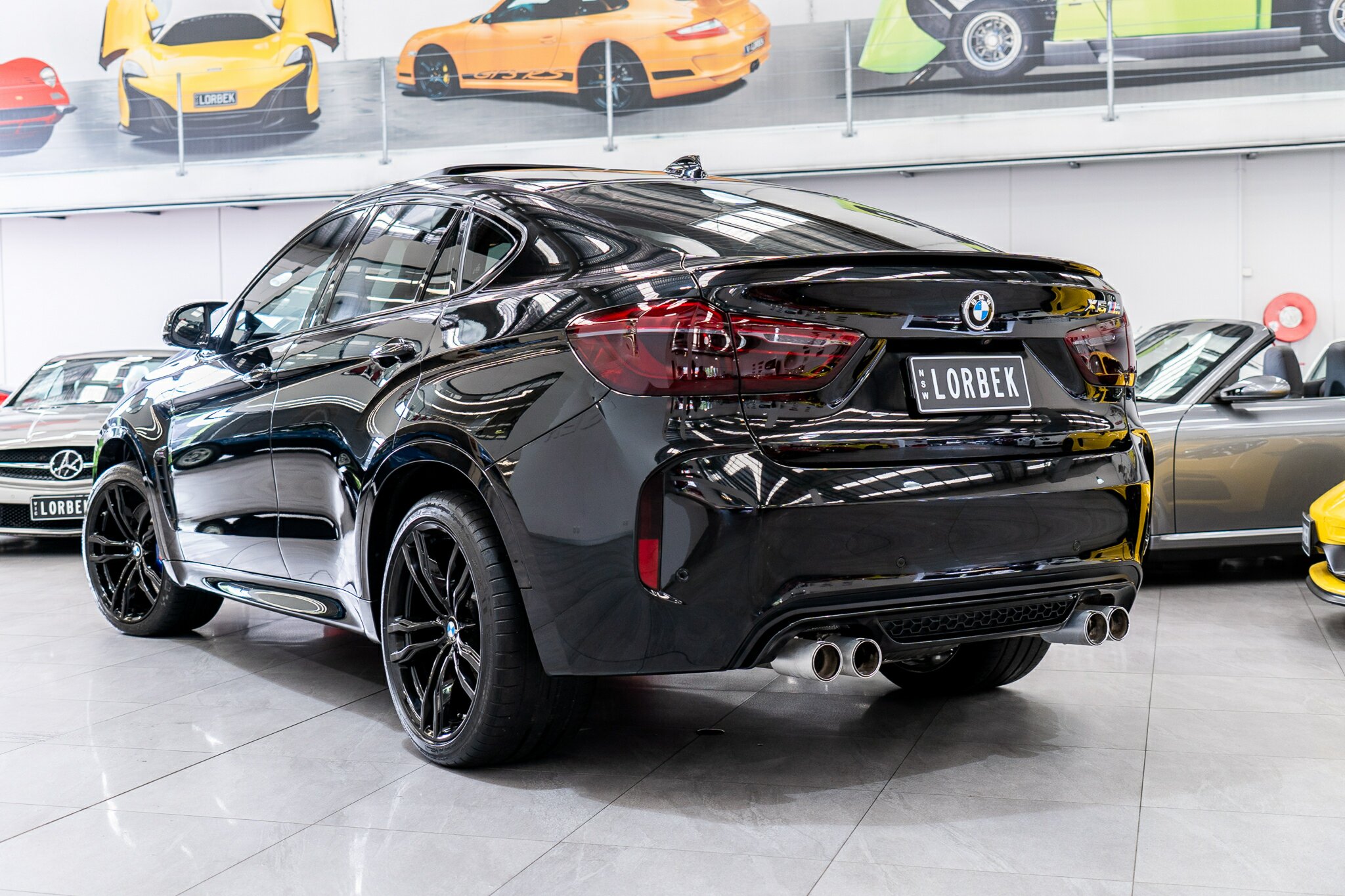 2017 BMW X6 F86 M BLACK FIRE EDITION 8 SP AUTOMATIC 4D COUPE