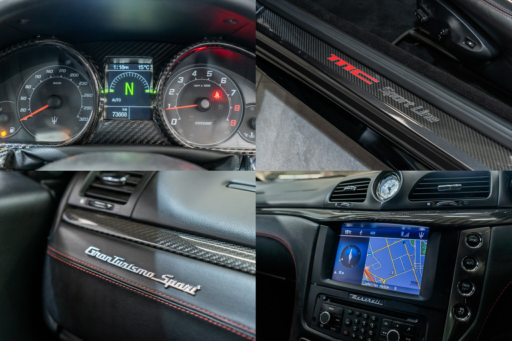 2015 MASERATI GRANTURISMO MY15 MC SPORTLINE 6 SP SEQUENTIAL MANUAL SEDAN