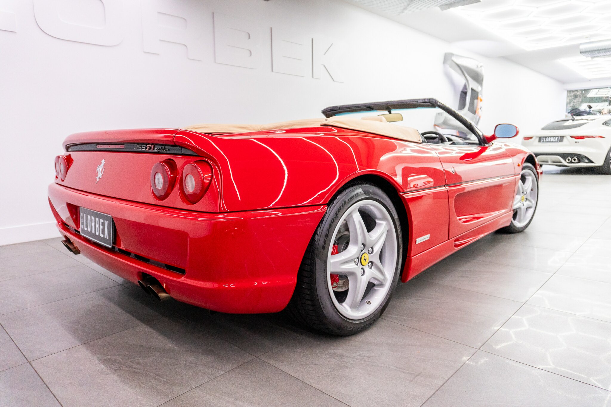 1998 FERRARI F355 SPIDER F1 6 SP MANUAL F1 SHIFT 2D CONVERTIBLE