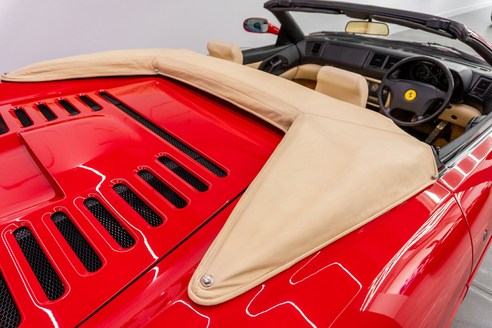 1998 FERRARI F355 SPIDER F1 6 SP MANUAL F1 SHIFT 2D CONVERTIBLE