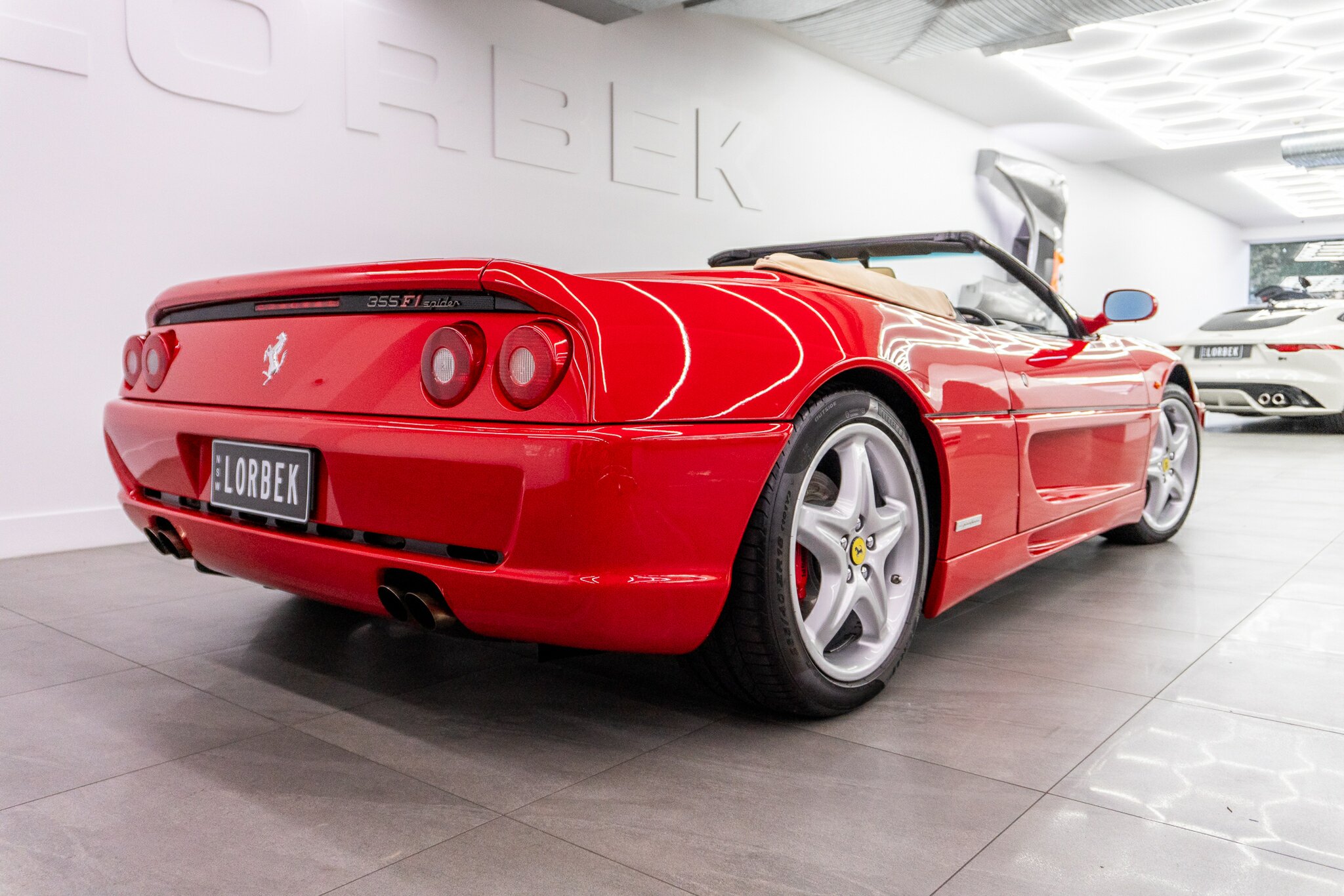 1998 FERRARI F355 SPIDER F1 6 SP MANUAL F1 SHIFT 2D CONVERTIBLE