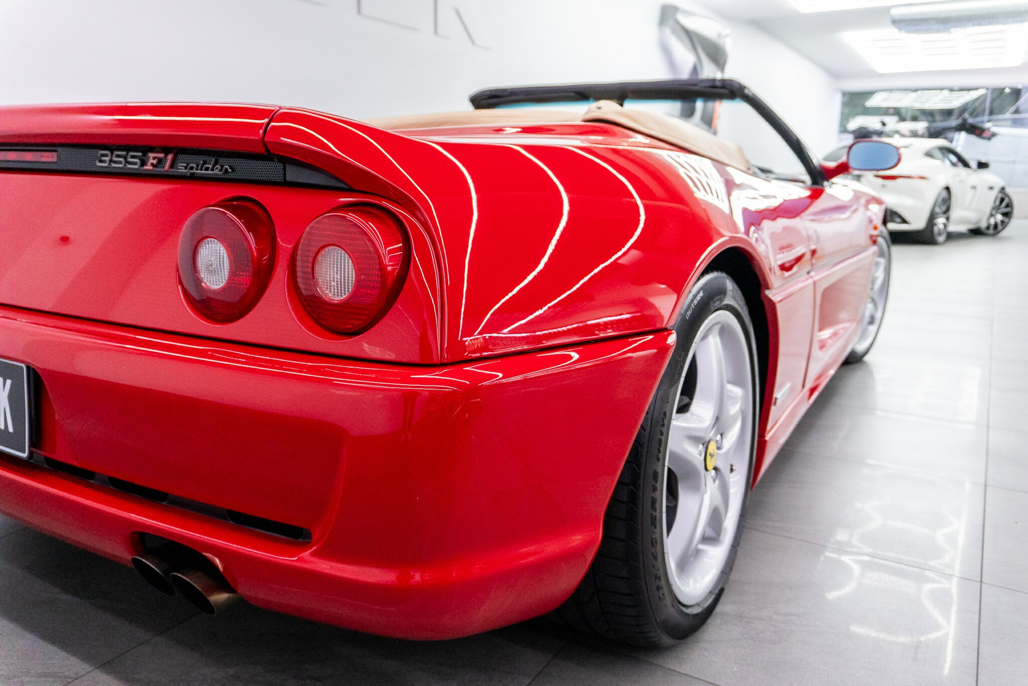 1998 FERRARI F355 SPIDER F1 6 SP MANUAL F1 SHIFT 2D CONVERTIBLE
