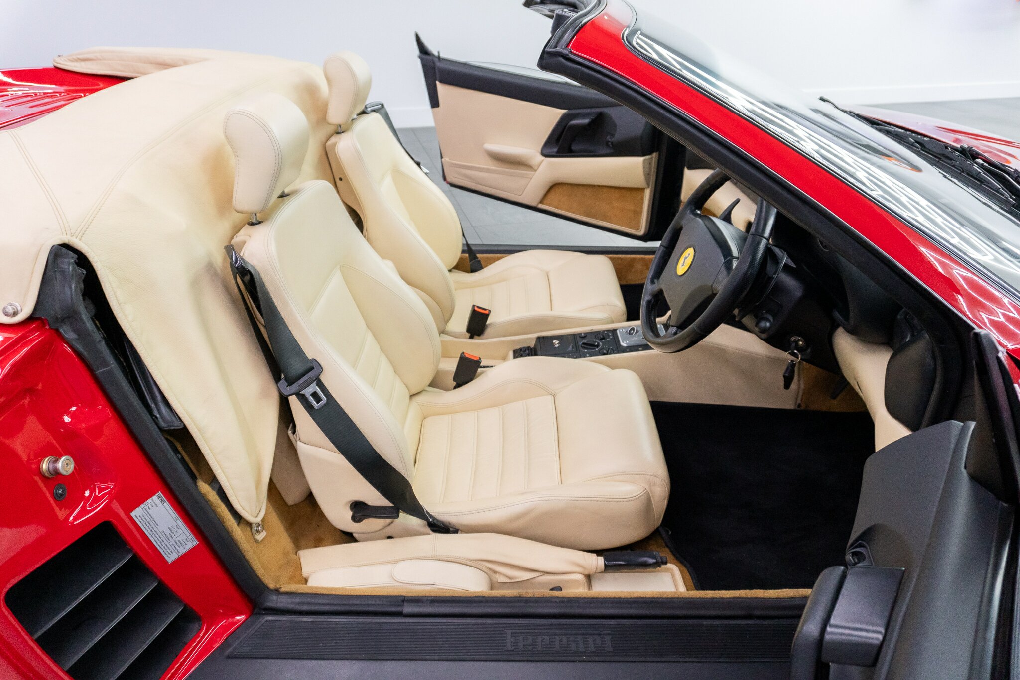 1998 FERRARI F355 SPIDER F1 6 SP MANUAL F1 SHIFT 2D CONVERTIBLE