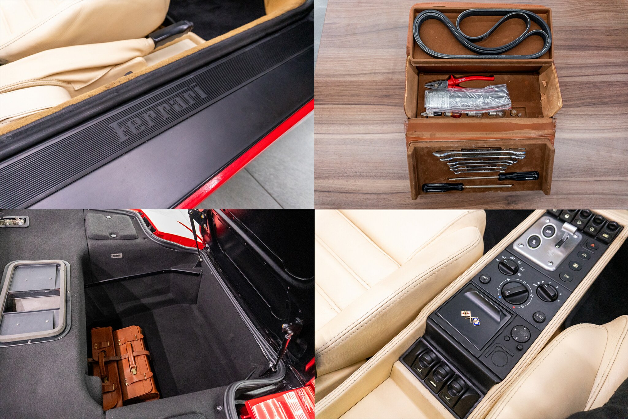 1998 FERRARI F355 SPIDER F1 6 SP MANUAL F1 SHIFT 2D CONVERTIBLE