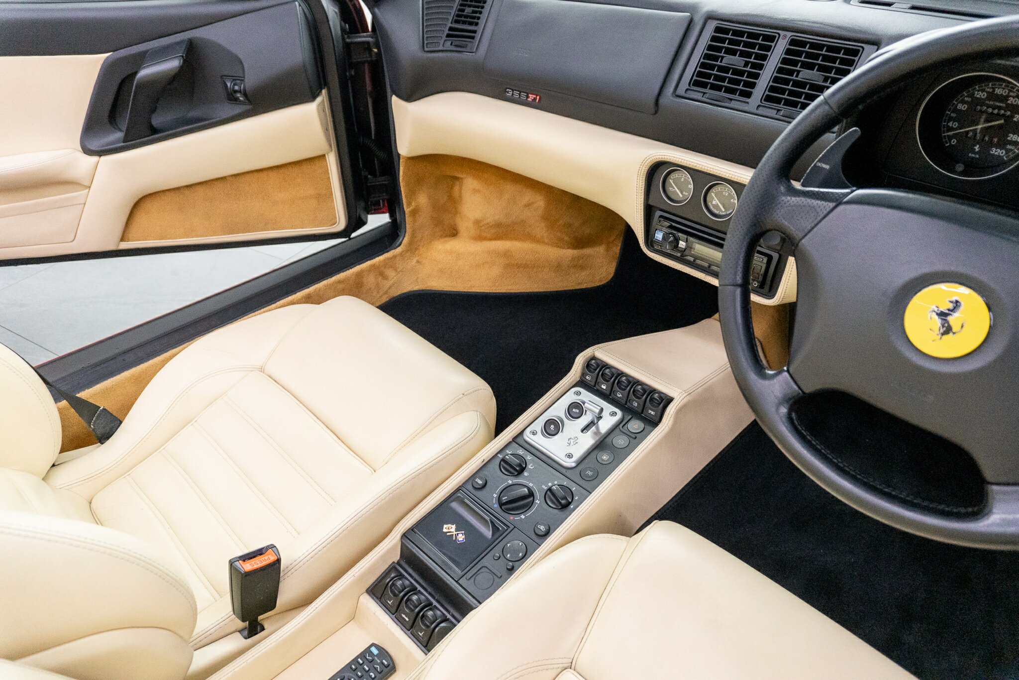 1998 FERRARI F355 SPIDER F1 6 SP MANUAL F1 SHIFT 2D CONVERTIBLE