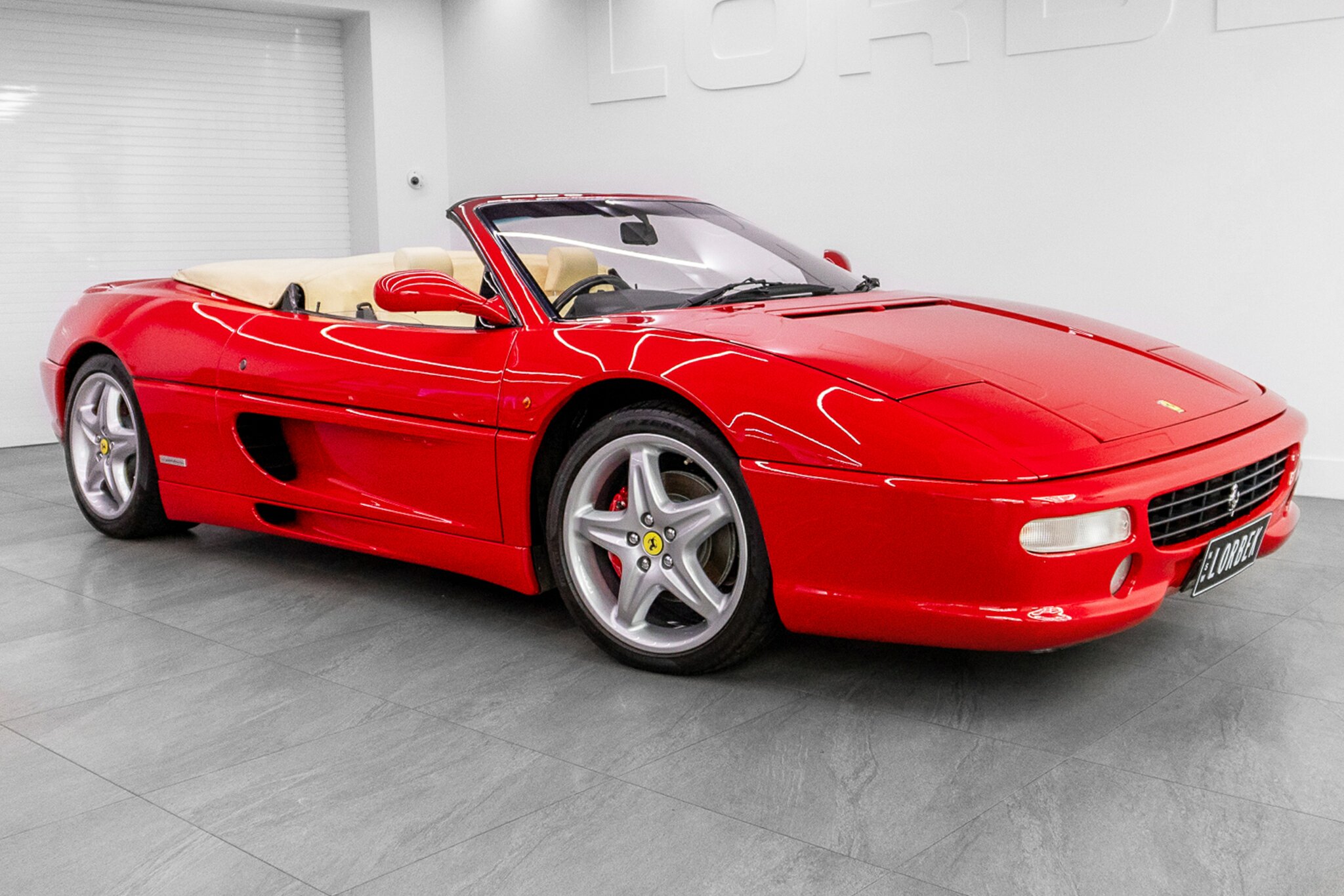 1998 FERRARI F355 SPIDER F1 6 SP MANUAL F1 SHIFT 2D CONVERTIBLE