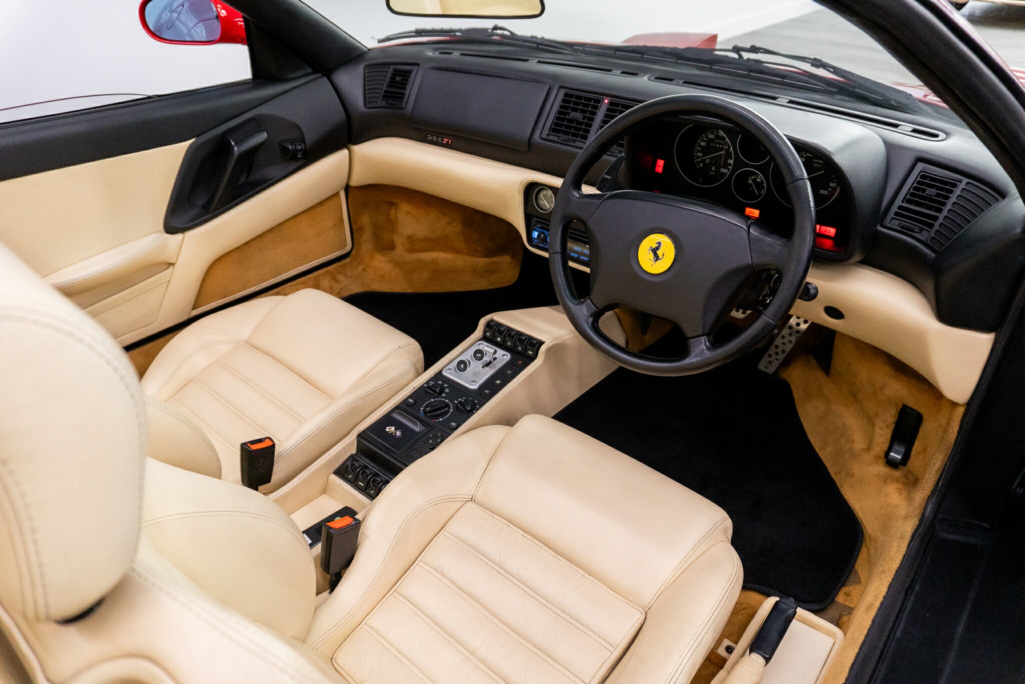 1998 FERRARI F355 SPIDER F1 6 SP MANUAL F1 SHIFT 2D CONVERTIBLE