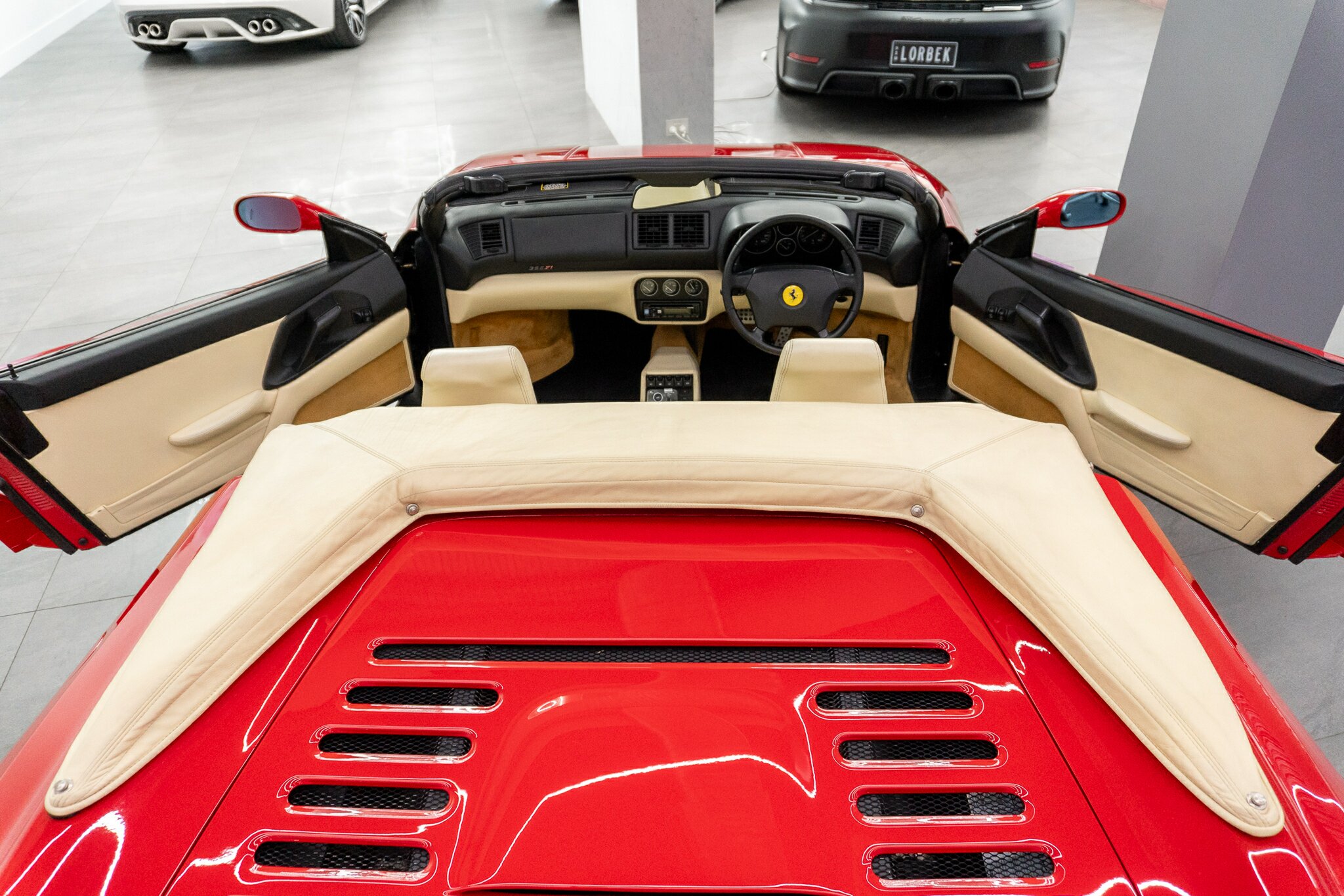 1998 FERRARI F355 SPIDER F1 6 SP MANUAL F1 SHIFT 2D CONVERTIBLE