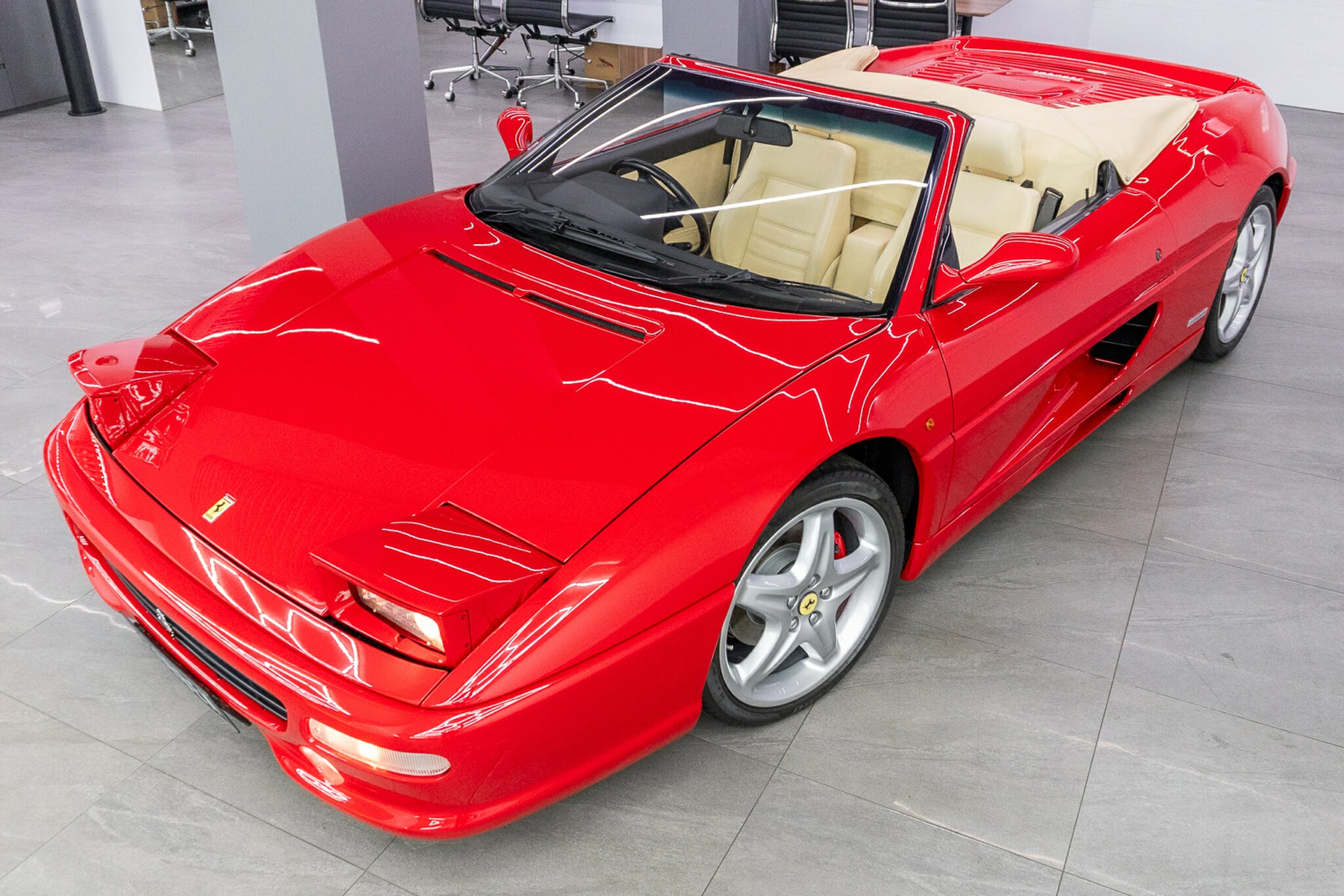 1998 FERRARI F355 SPIDER F1 6 SP MANUAL F1 SHIFT 2D CONVERTIBLE