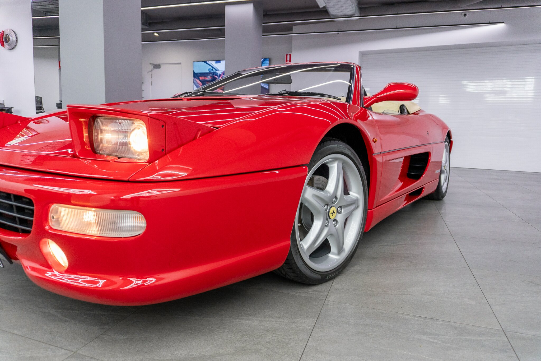 1998 FERRARI F355 SPIDER F1 6 SP MANUAL F1 SHIFT 2D CONVERTIBLE
