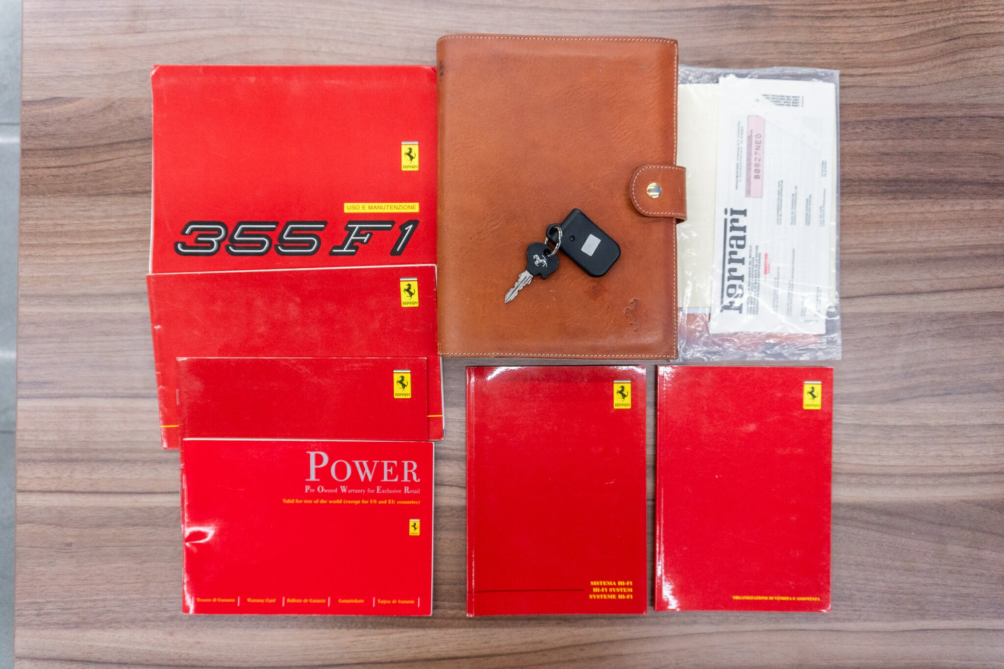 1998 FERRARI F355 SPIDER F1 6 SP MANUAL F1 SHIFT 2D CONVERTIBLE