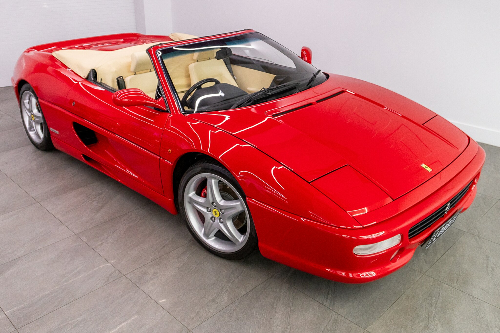 1998 FERRARI F355 SPIDER F1 6 SP MANUAL F1 SHIFT 2D CONVERTIBLE