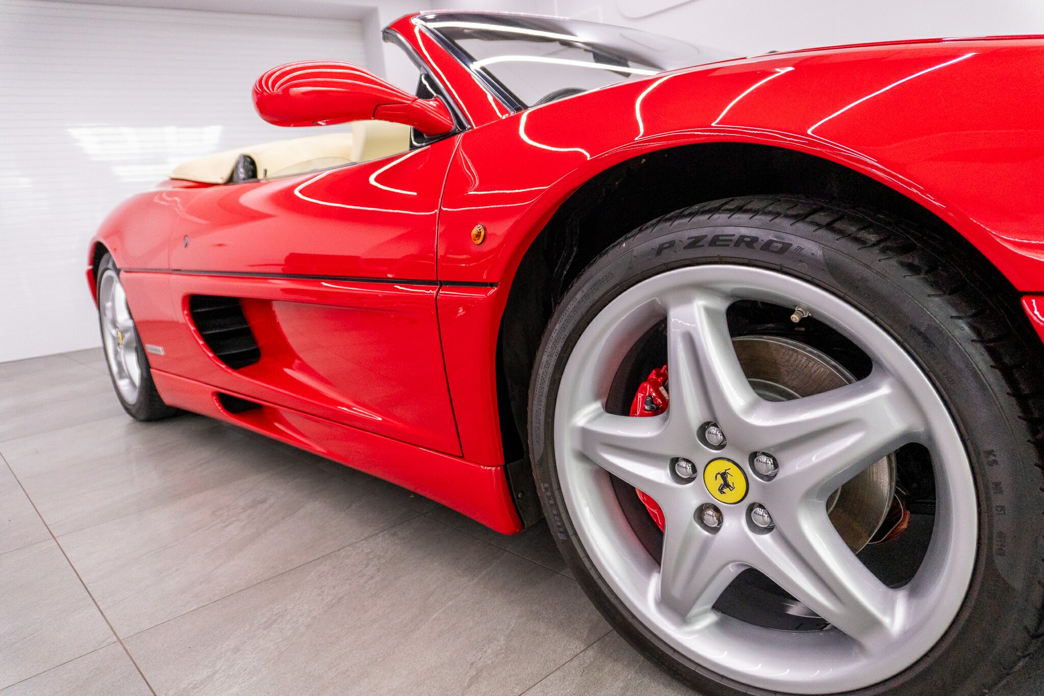 1998 FERRARI F355 SPIDER F1 6 SP MANUAL F1 SHIFT 2D CONVERTIBLE