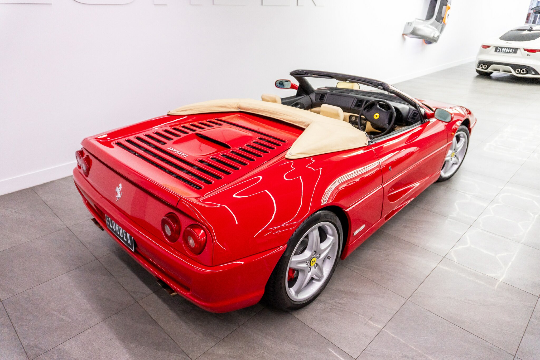 1998 FERRARI F355 SPIDER F1 6 SP MANUAL F1 SHIFT 2D CONVERTIBLE