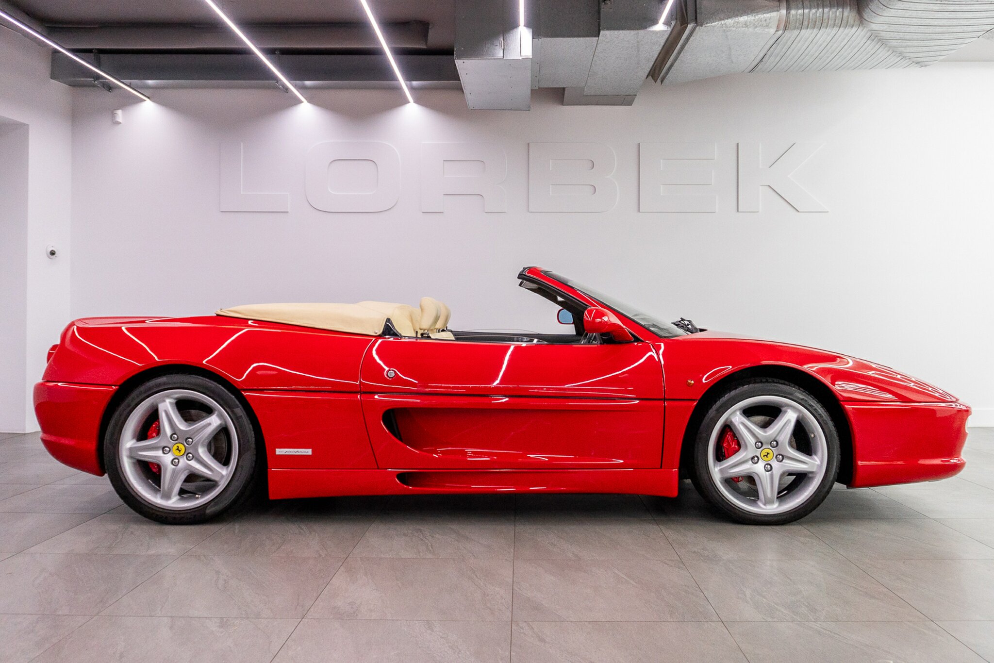 1998 FERRARI F355 SPIDER F1 6 SP MANUAL F1 SHIFT 2D CONVERTIBLE