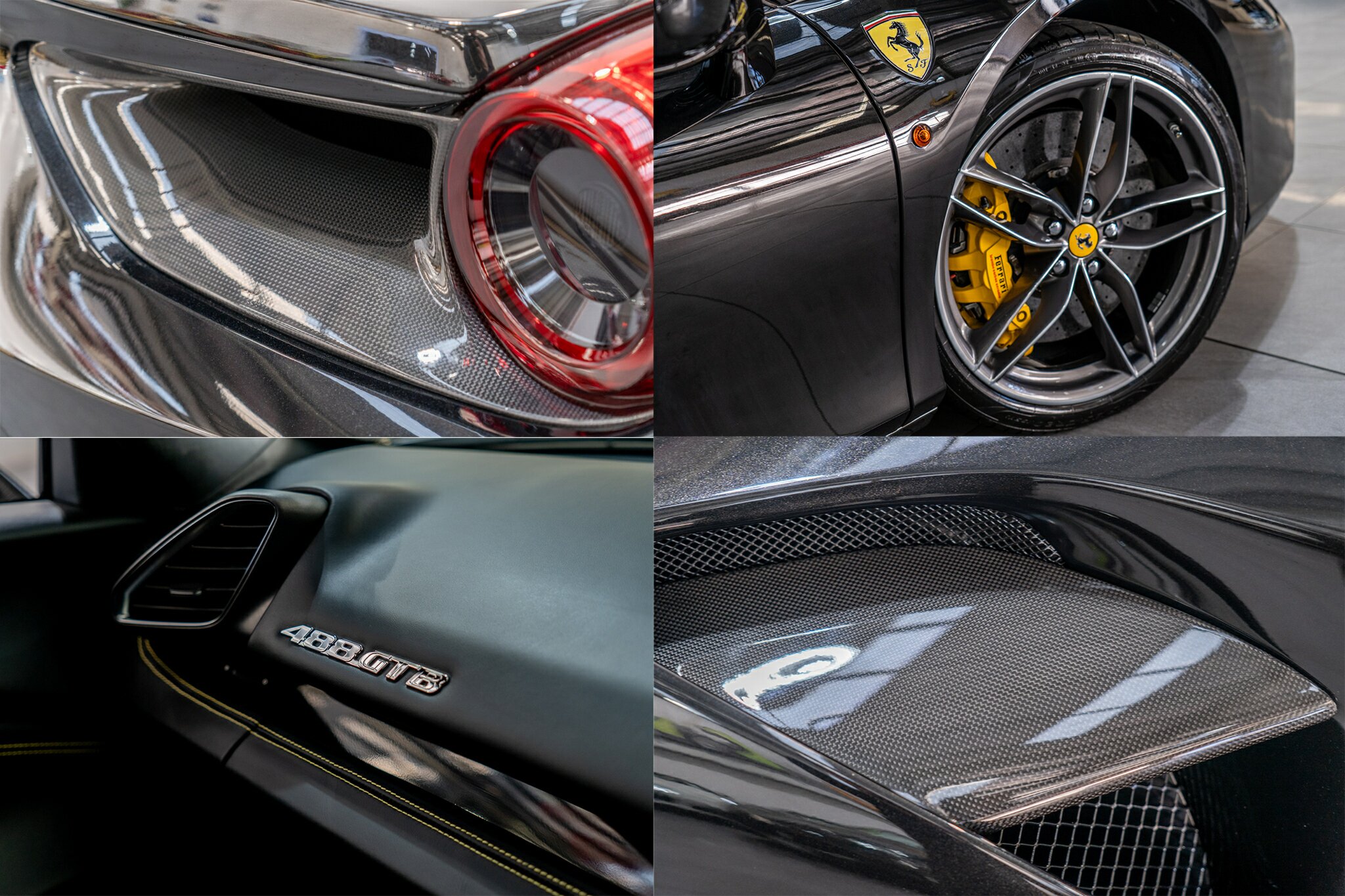 2017 FERRARI 488 GTB 7 SP AUTO MAN DUAL CLUTCH SEDAN