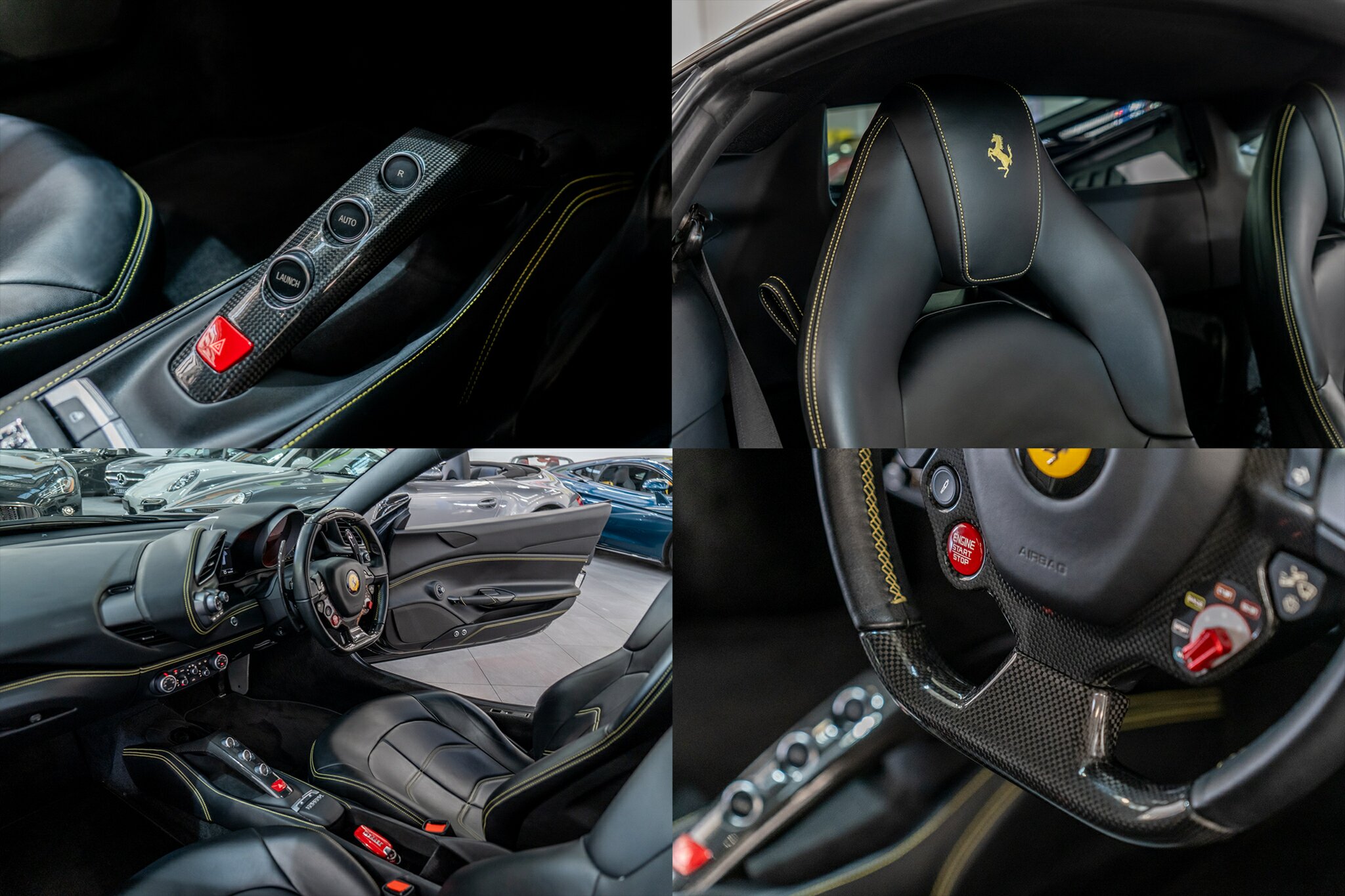 2017 FERRARI 488 GTB 7 SP AUTO MAN DUAL CLUTCH SEDAN