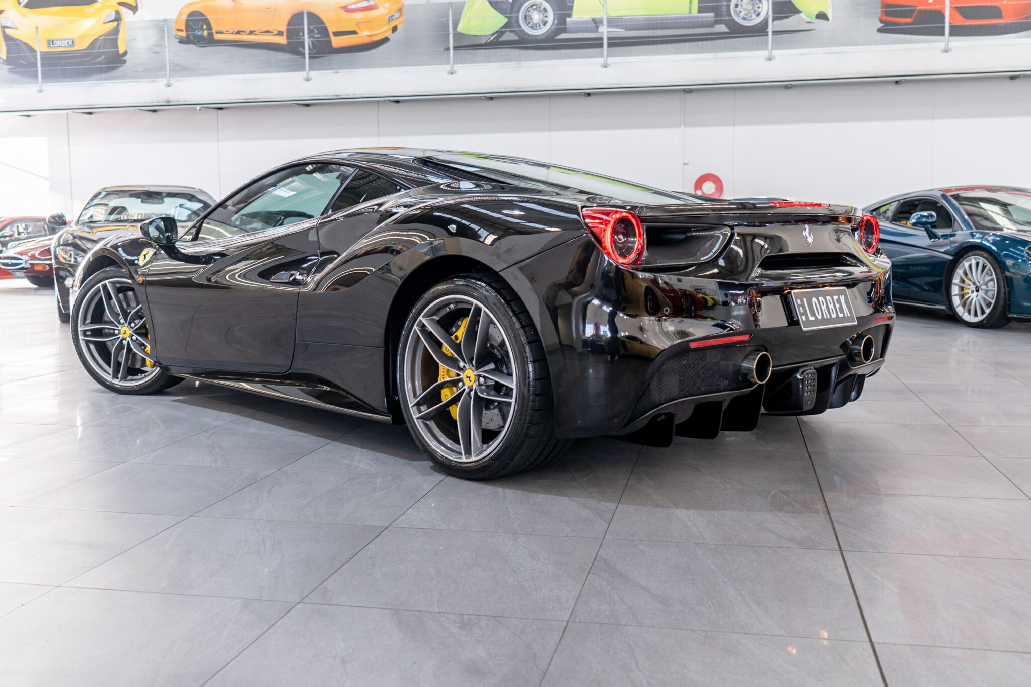 2017 FERRARI 488 GTB 7 SP AUTO MAN DUAL CLUTCH SEDAN