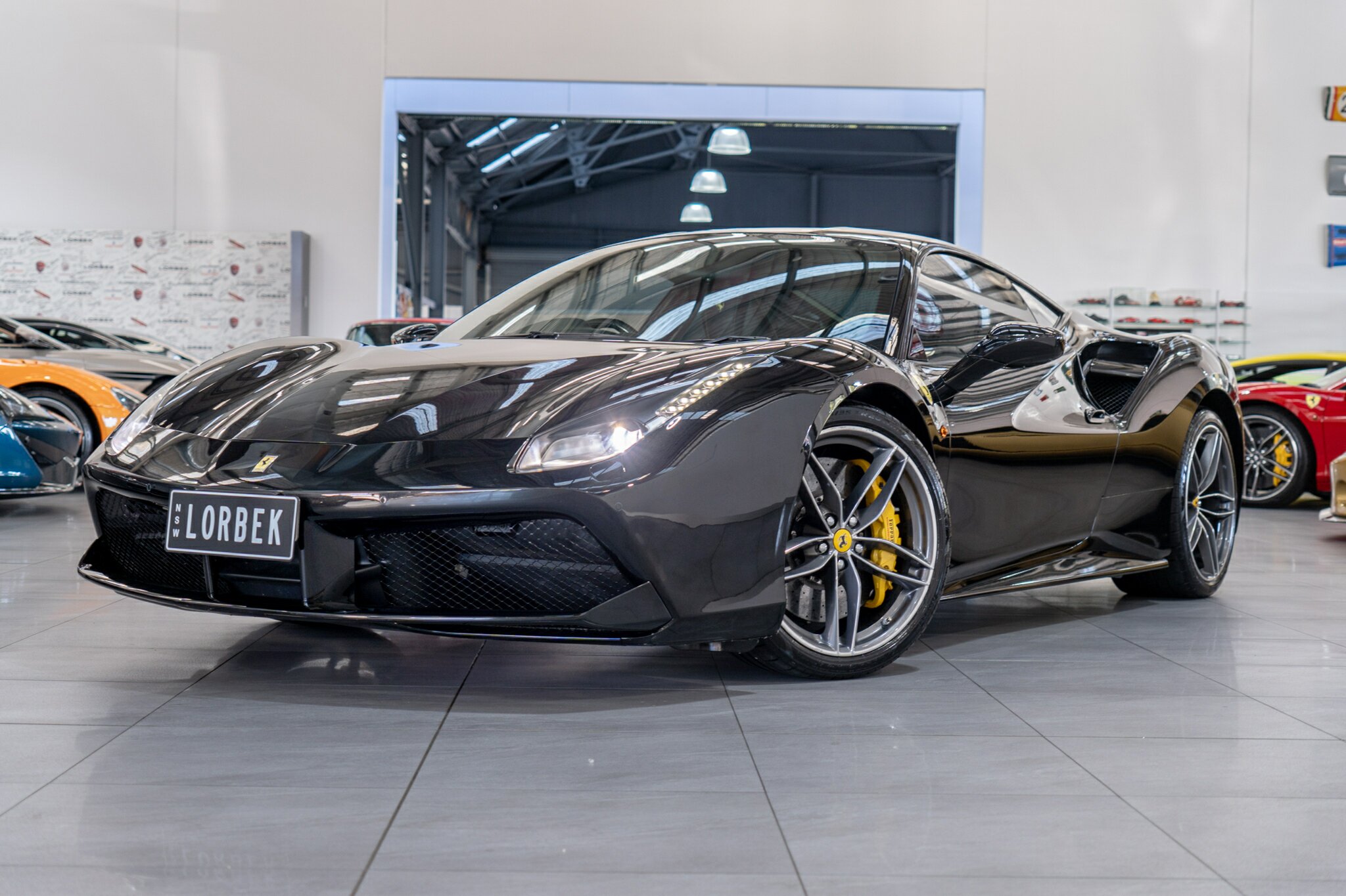 2017 FERRARI 488 GTB 7 SP AUTO MAN DUAL CLUTCH SEDAN
